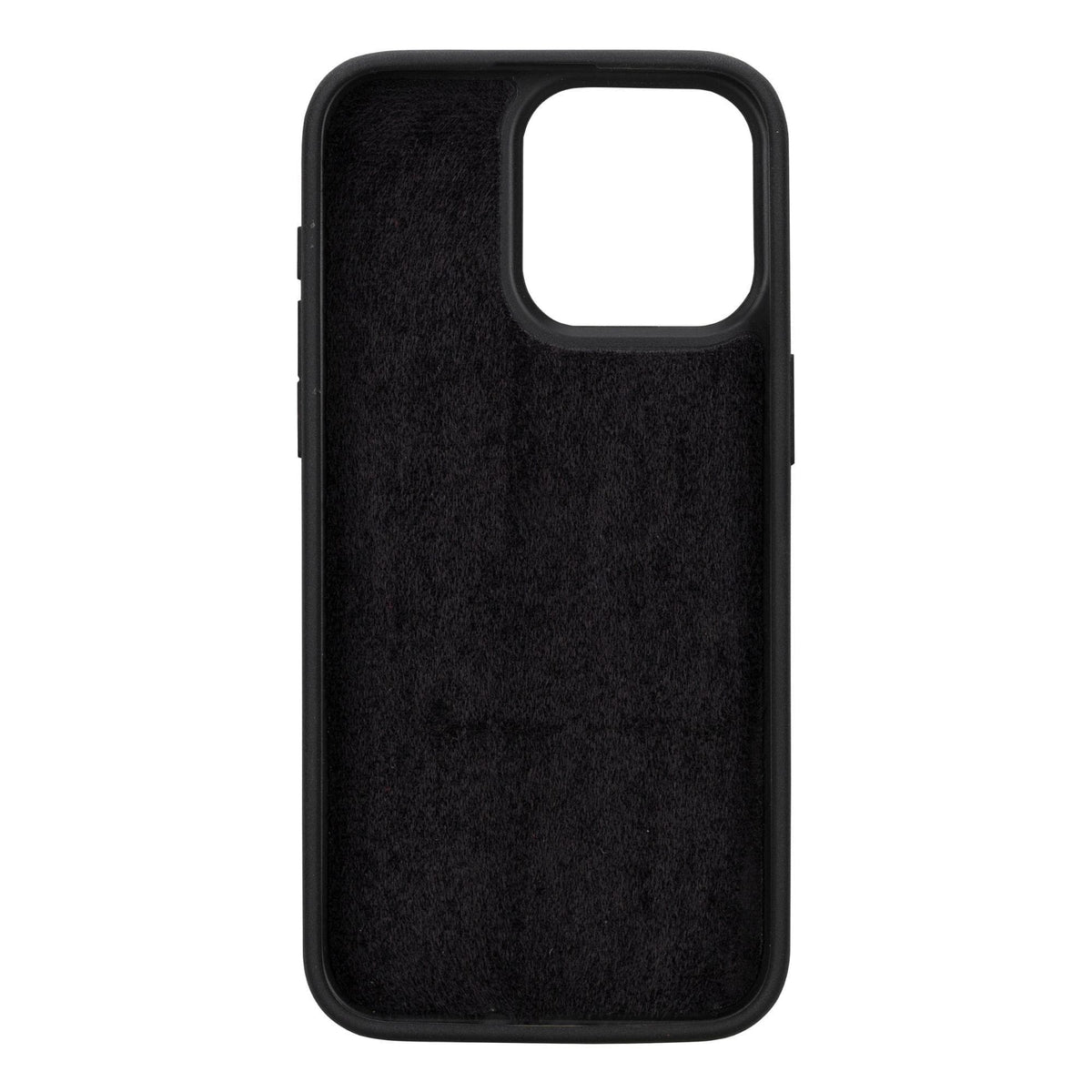 Bloomcase Apple Iphone 15 Pro Max (6.7") Onyx Blackhakiki Deri Çıkarılabilir Cüzdanlı Telefon Kılıfı