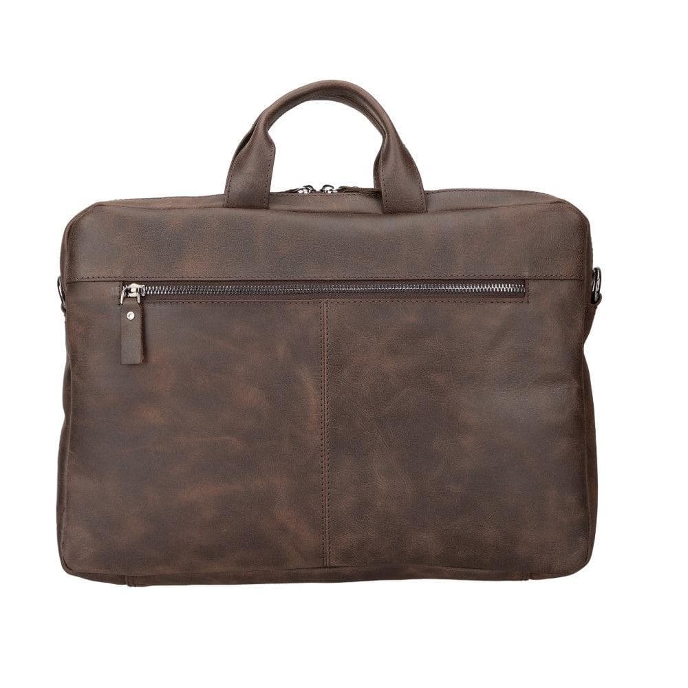 Bloomurban Shield 13-14" Heritage Brown Hakiki Deri Laptop / Macbook Çantası