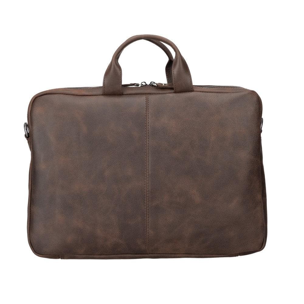 Bloomurban Shield 13-14" Heritage Brown Hakiki Deri Laptop / Macbook Çantası