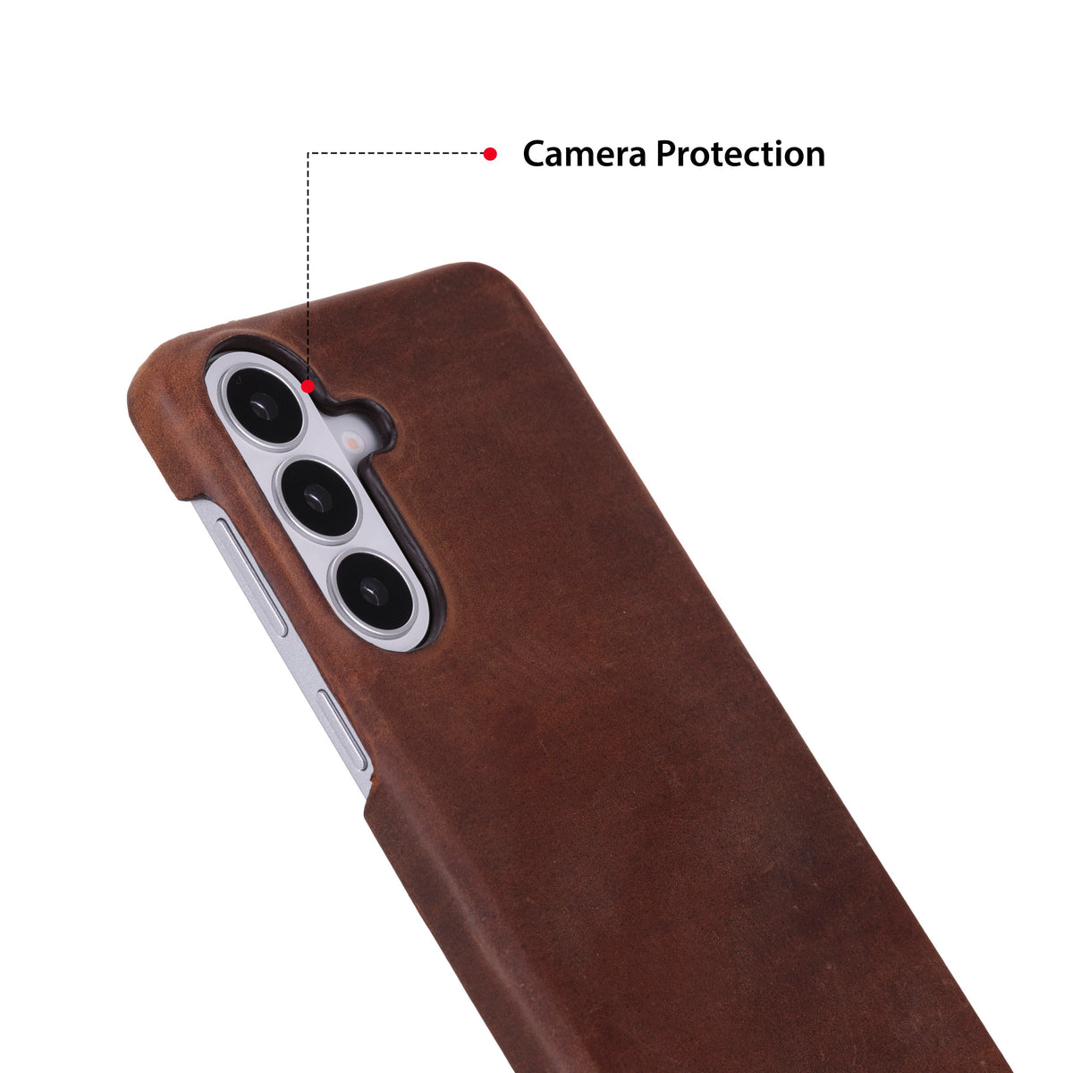 Monte Espresso Brown Deri Telefon Kılıfı Samsung Galaxy S26 (6.3") | Ultra İnce Premium Leather Case