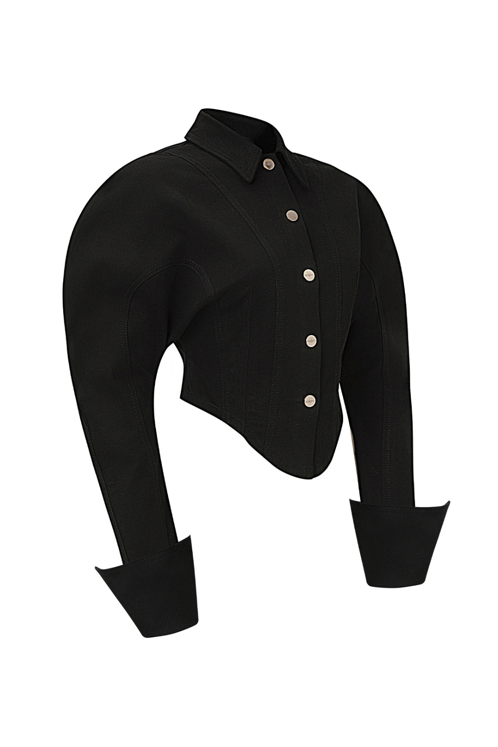 Bo&Po-Lana Shirt Black-Gömlek-2-fleurdirect.live