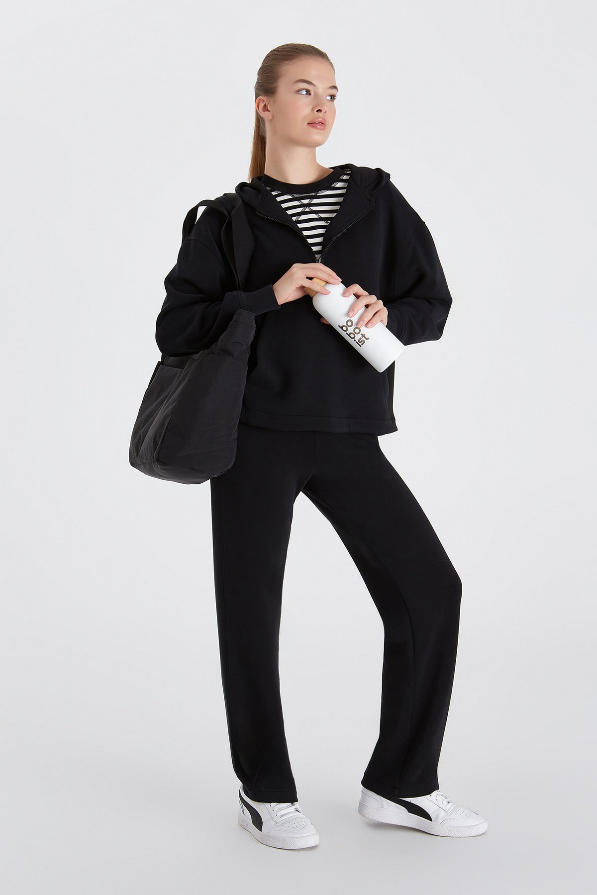 Boboist-Boboist Sabrina K Sweatshirt Sabrina Kapüşonlu Sweatshirt-Sabrina K Sweatshirt-2-fleurdirect.live