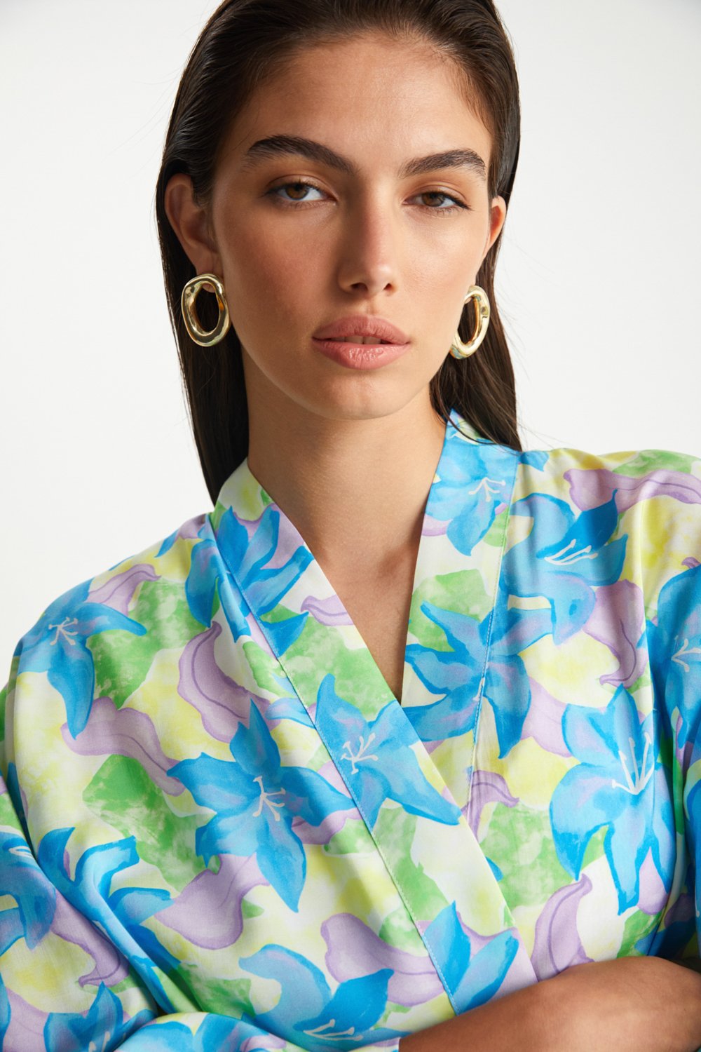 Boneqa Barcelona-Çiçek Desenli Kimono-Kimono-5-fleurdirect.live