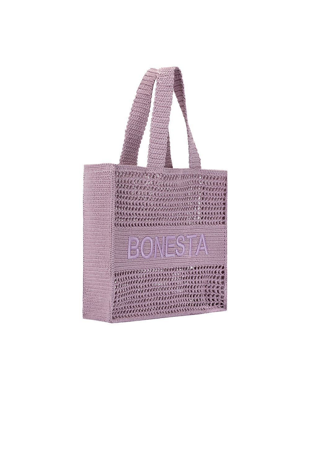 Bonesta-Positano Maxi Lavender Plaj Çantası-Omuz Çantası-2-fleurdirect.live
