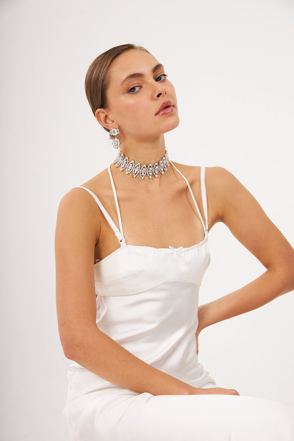 Bonette-Dentelle Choker Masterpiece-Kolye-2-fleurdirect.live