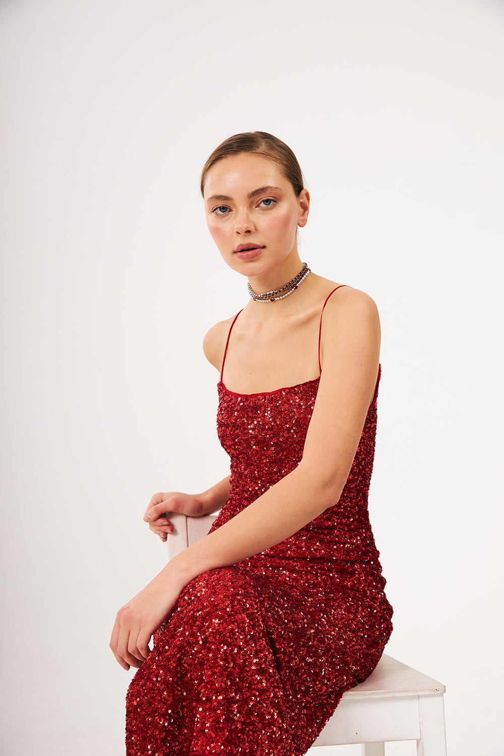 Bonette-Ladybird Choker Caliente Kolye-Kolye-2-fleurdirect.live