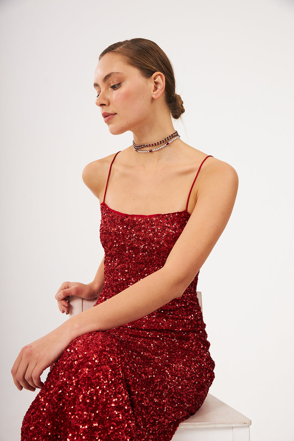 Bonette-Ladybird Choker Caliente Kolye-Kolye-4-fleurdirect.live