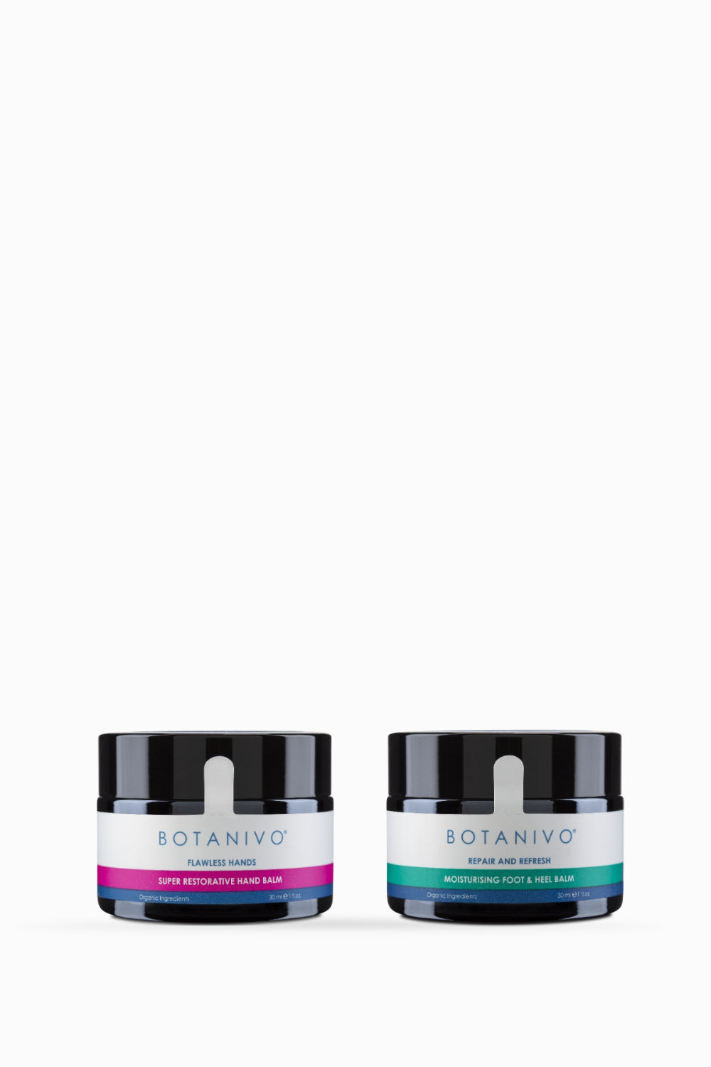 Botanivo-Botanivo El Ve Ayak Bakım Seti | Kusursuz Eller & Ayaklar İçin Onarım, Nem, Koruma | Organik | 2x30 Ml-El Kremi-1-fleurdirect.live