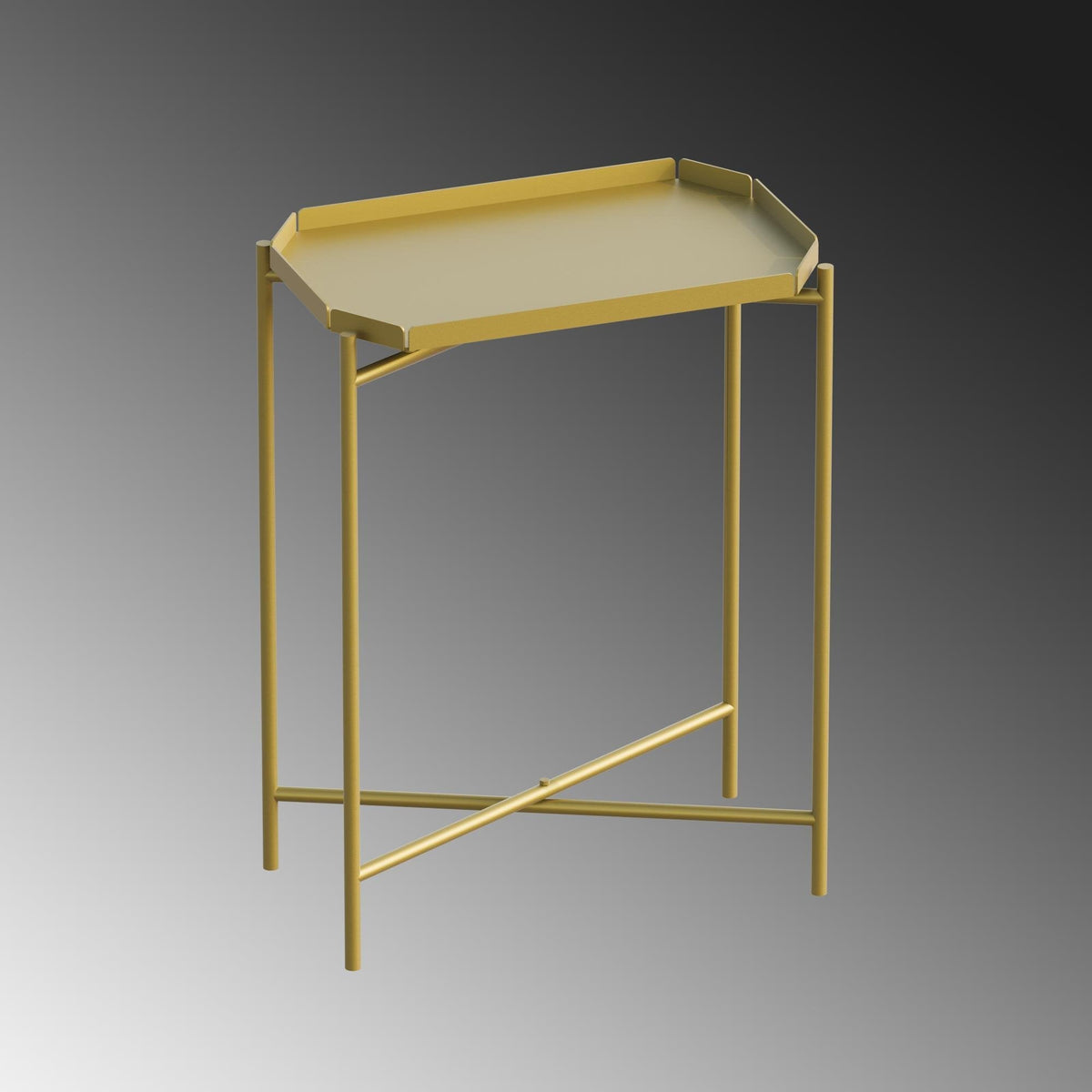 Shb-009-A Dekoratif Metal Sehpa