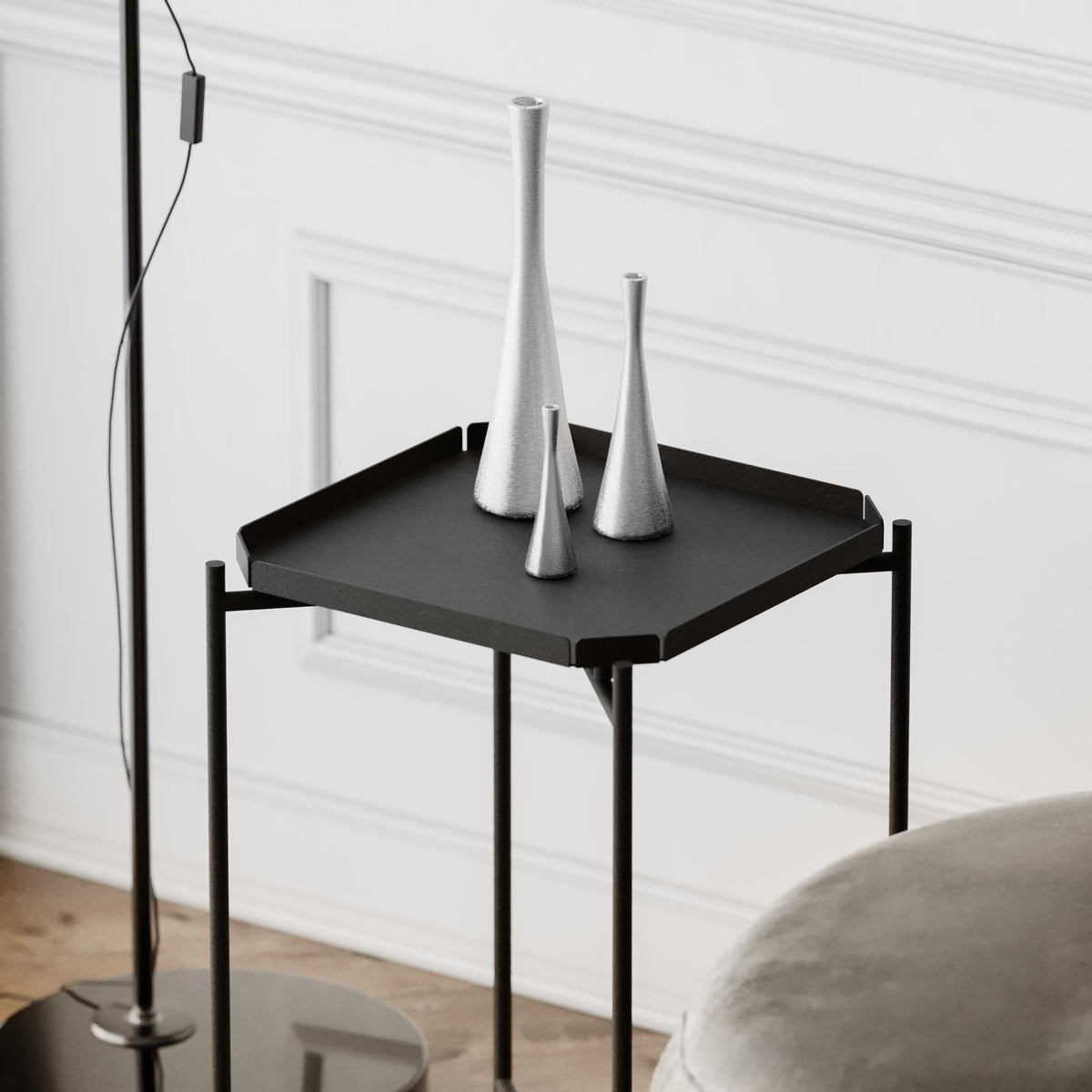 Shb-008 Dekoratif Metal Sehpa
