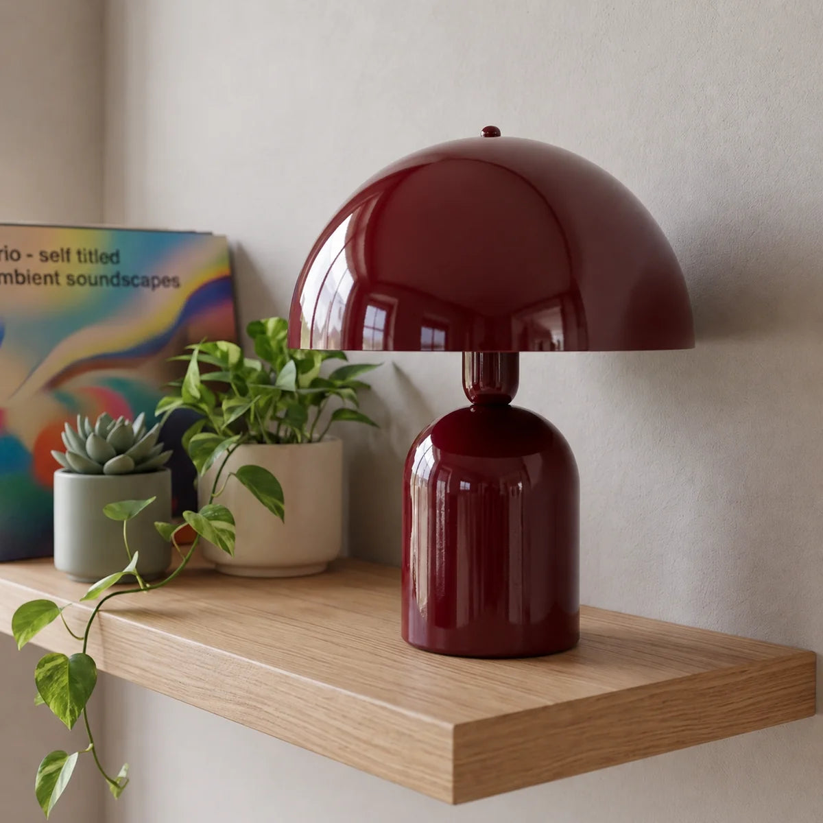 By Lamp-Soho Bordo Metal Masa Lambası-Masa Lambası-2-fleurdirect.live