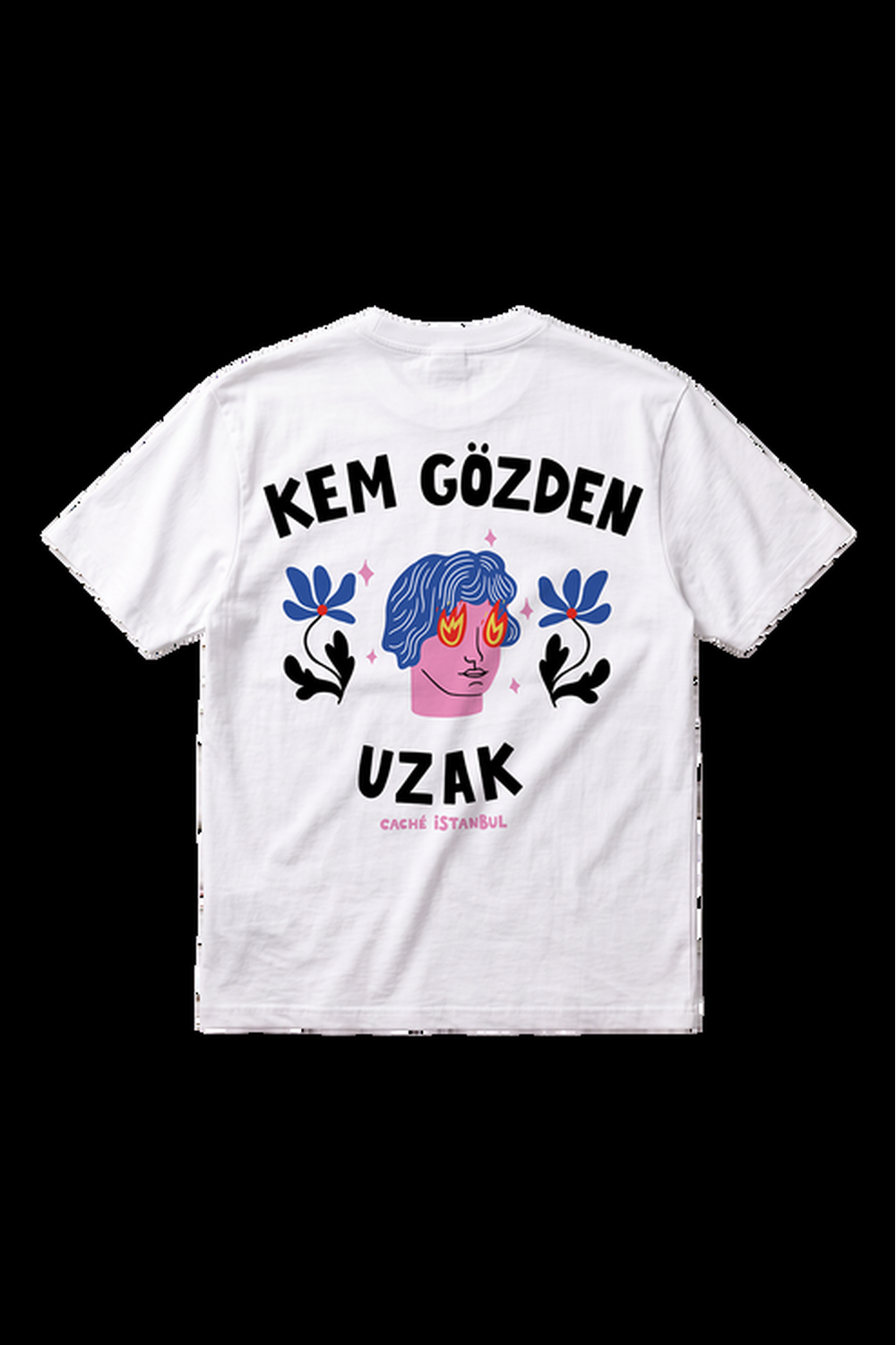 Kem Gözden Uzak Unisex Oversize Tshirt - 2
