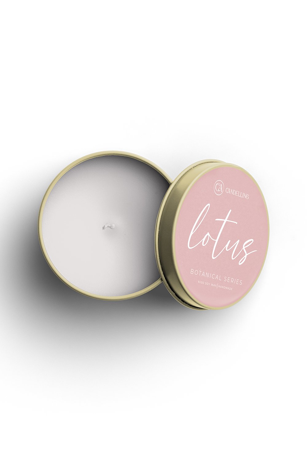 Candelling-Candelling Botanik Serisi Metal Kutulu Mum Lotus-Mum-3-fleurdirect.live