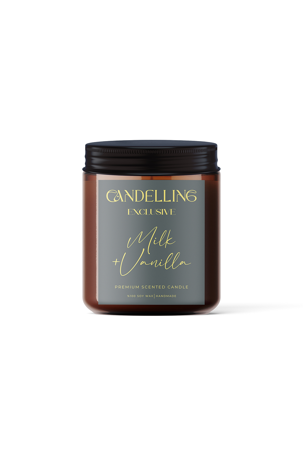 Candelling-Exclusive Serisi Milk + Vanilla Mum 250 Ml-Mum-2-fleurdirect.live