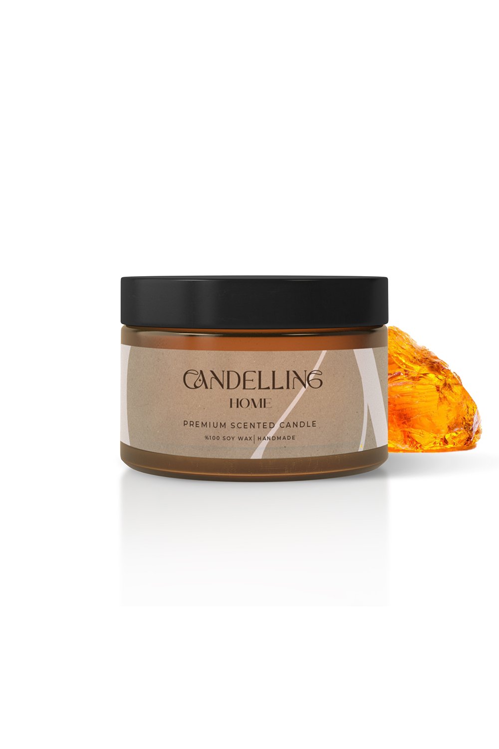 Candelling-Home Serisi 100 Ml Mum Amber-Mum-1-fleurdirect.live