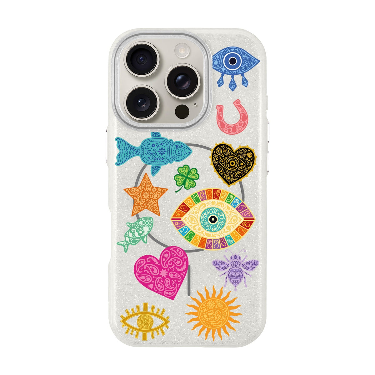 Charms By Berrin Özkan-Radiant Kılıf Magsafe Özellikli - Iphone 16 Pro