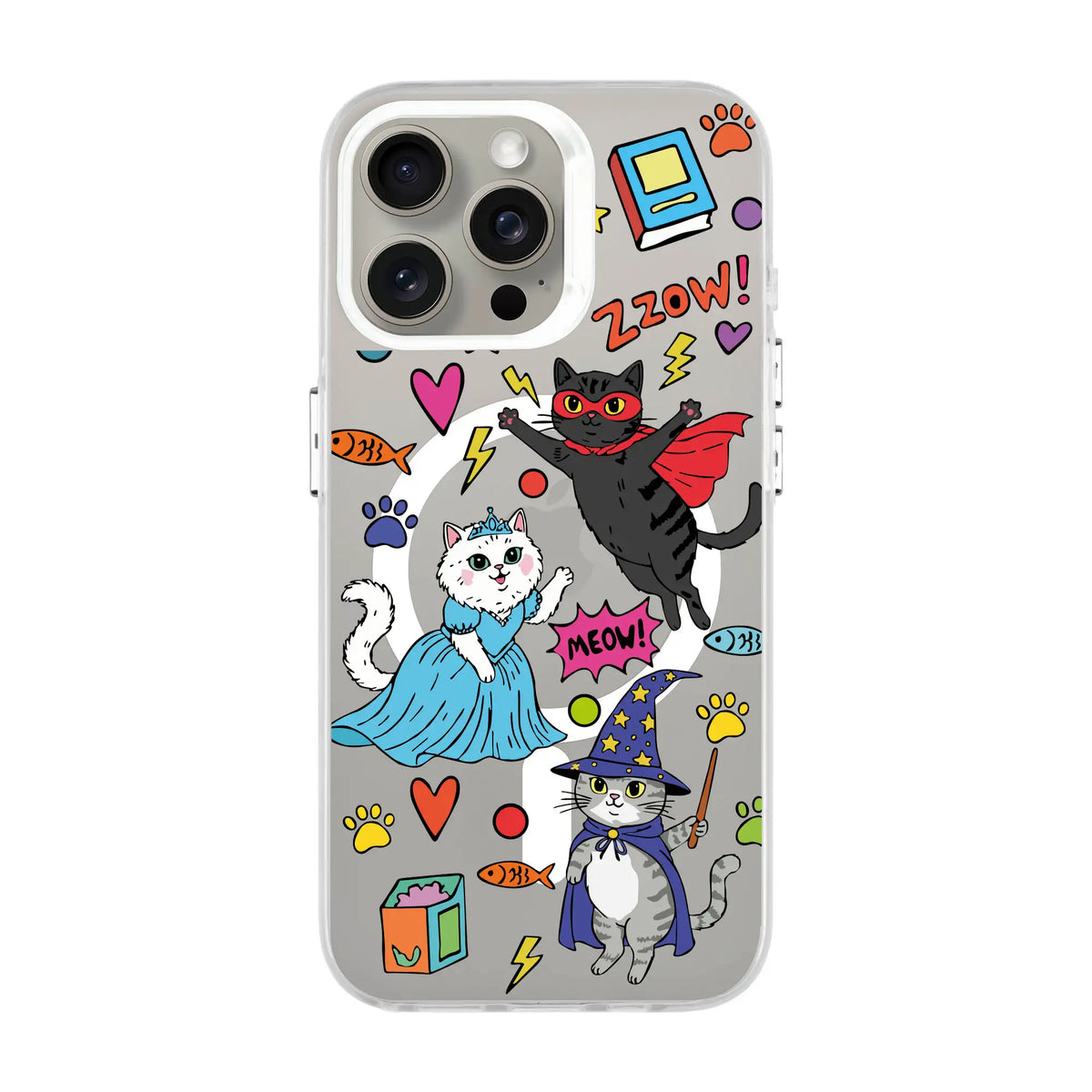 Fantastic Cats-Hold Kılıf Magsafe Özellikli - Iphone 15