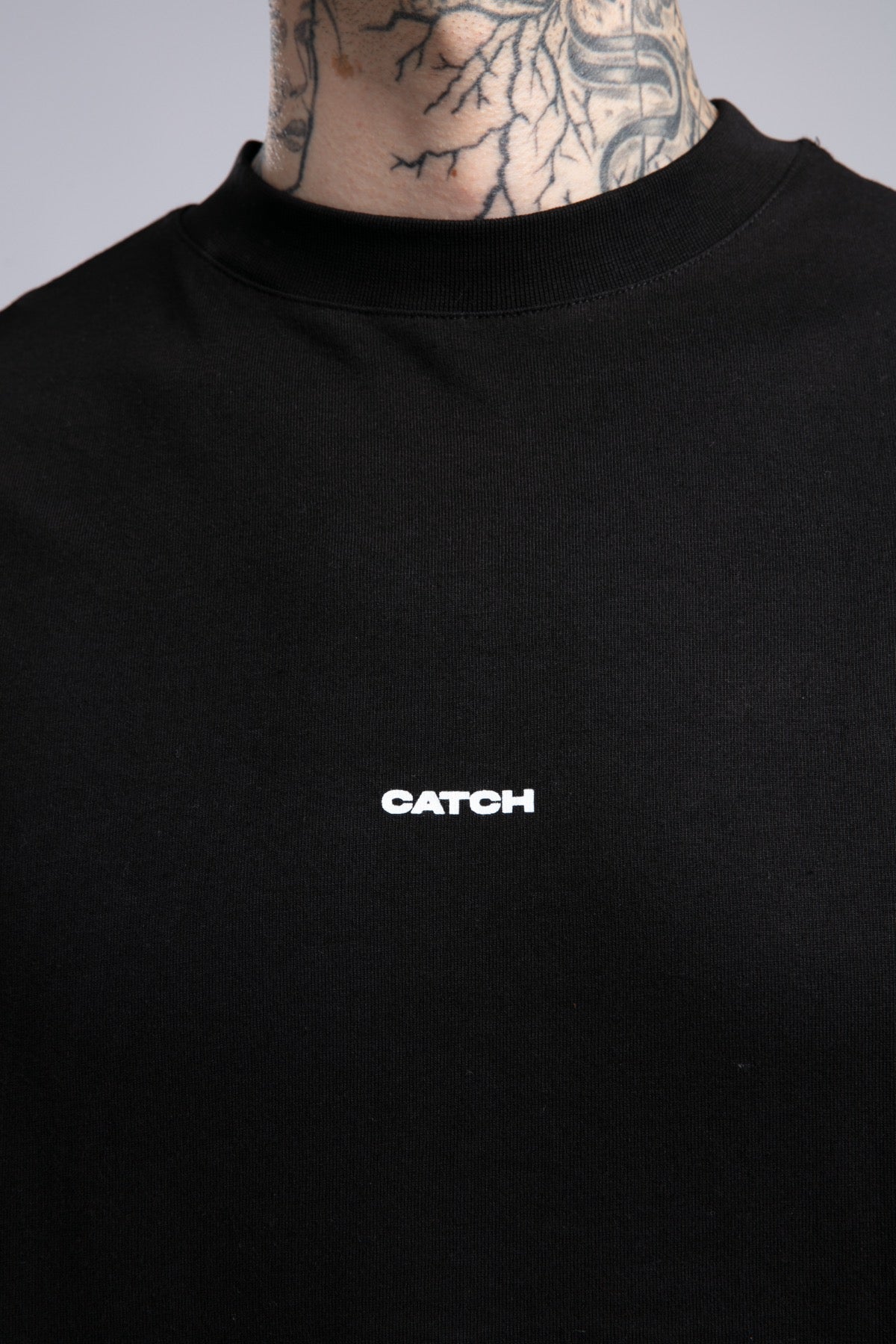 Catch-Minimal Logo Baskılı İnce Sweatshirt-Sweatshirts & Hoodies-2-fleurdirect.live