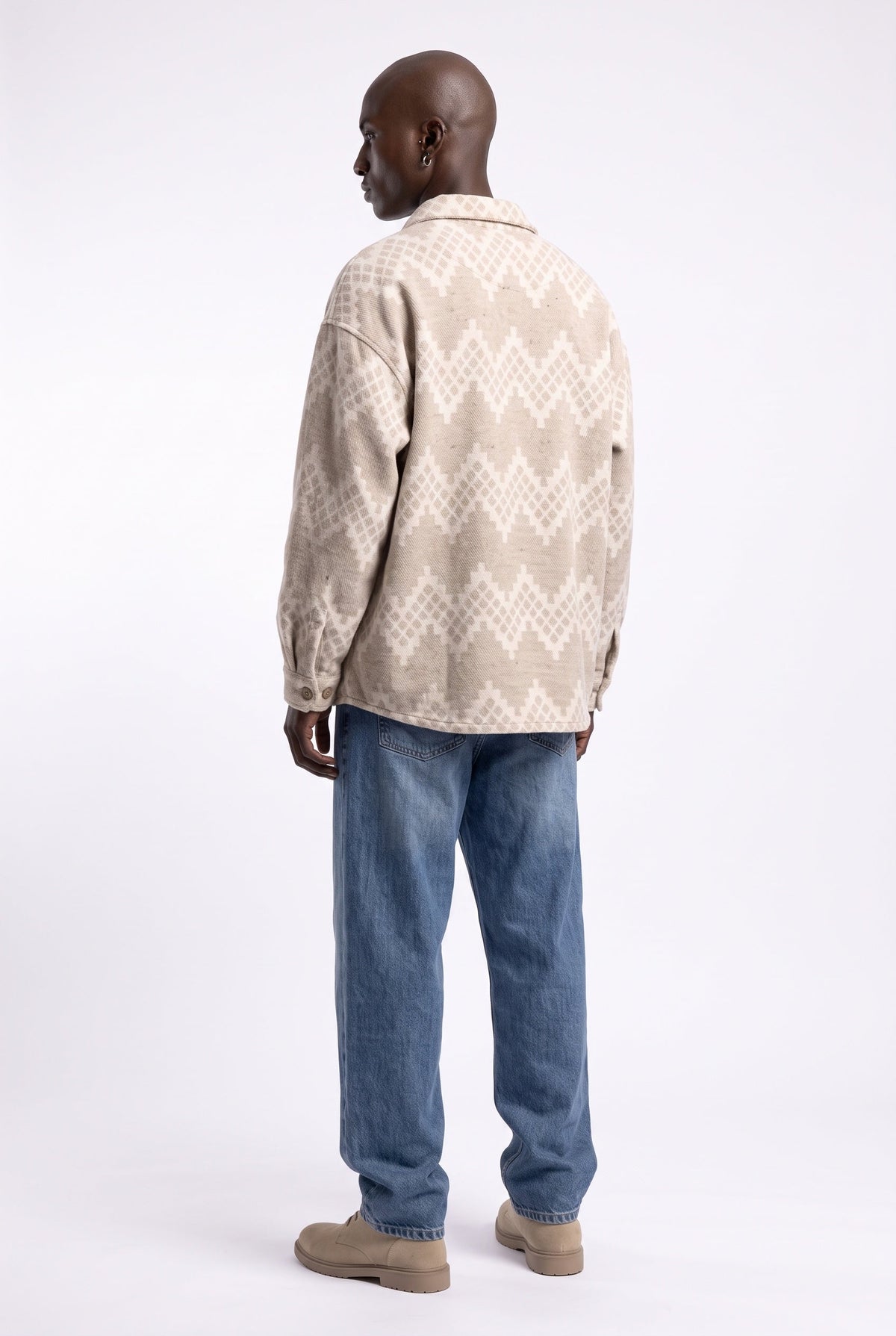Oversize Flanel Oduncu Gömlek