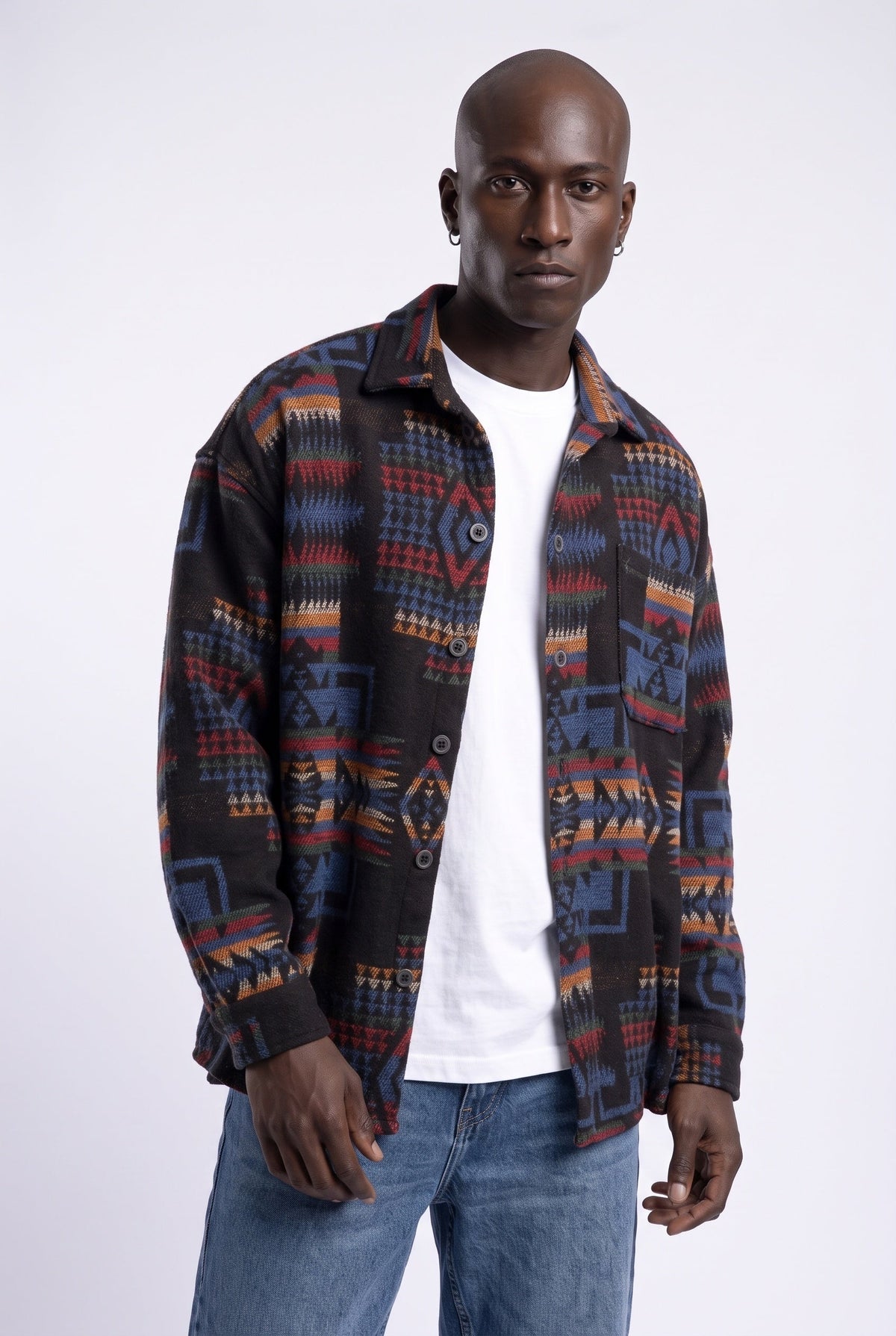 Oversize Flanel Oduncu Gömlek