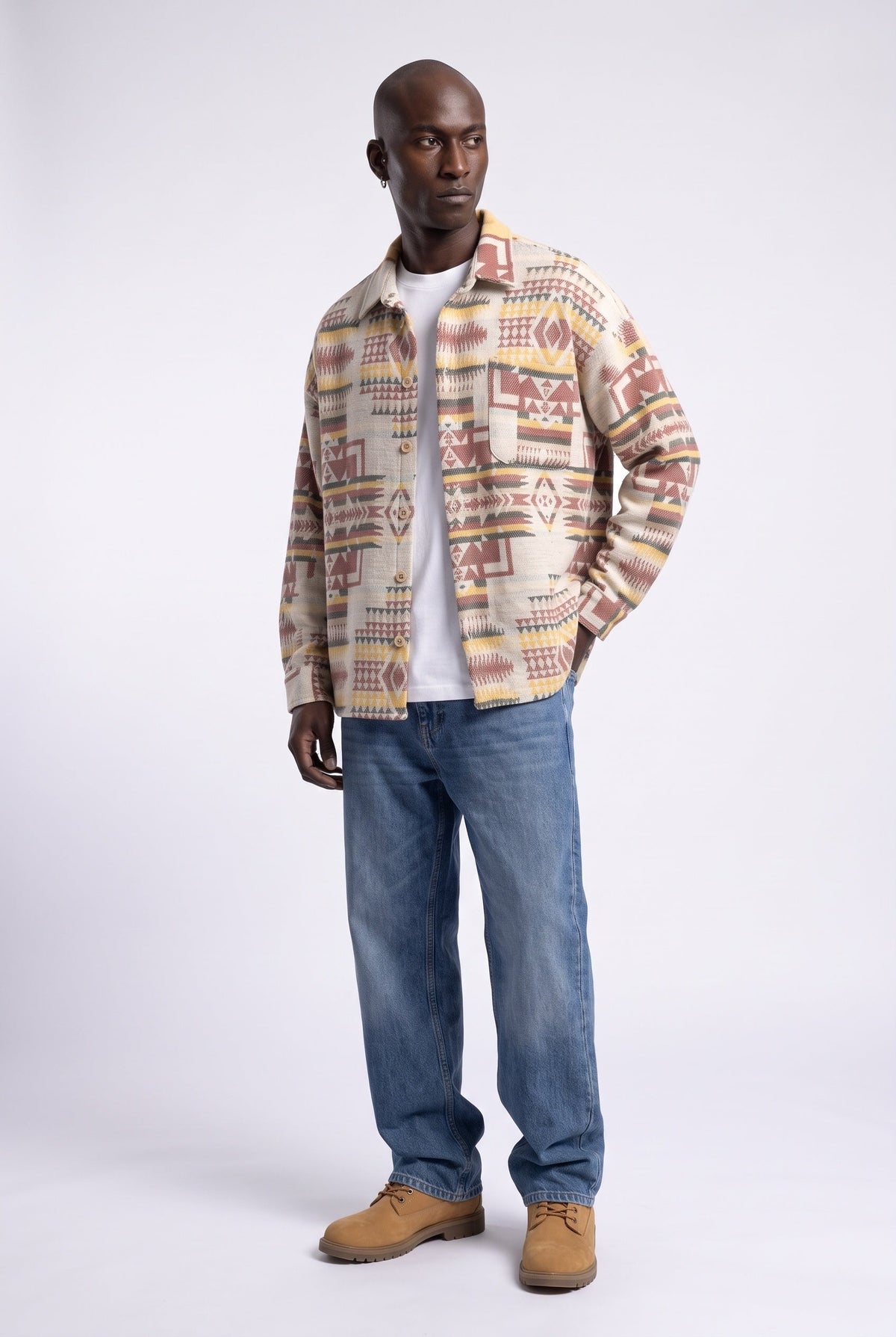 Oversize Flanel Oduncu Gömlek