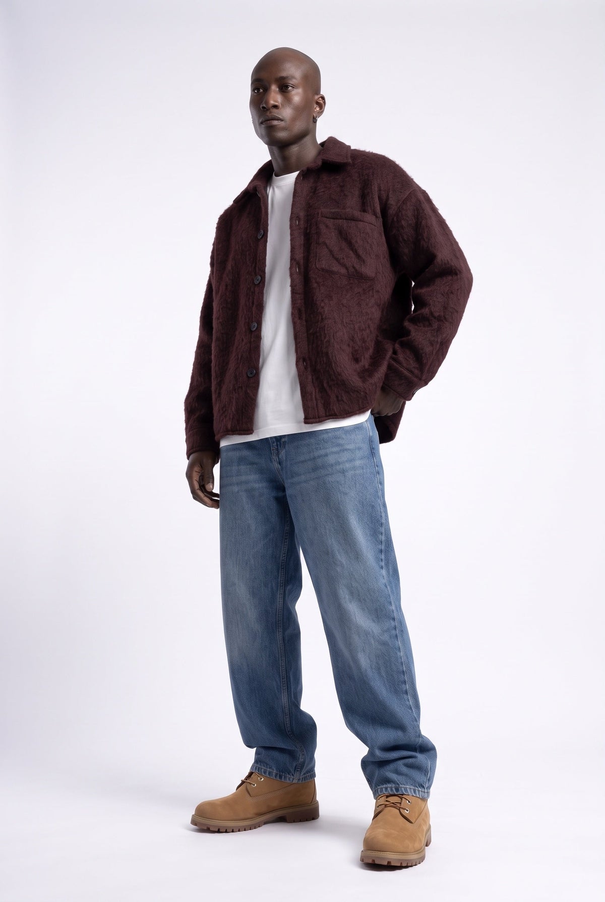 Oversize Flanel Oduncu Gömlek