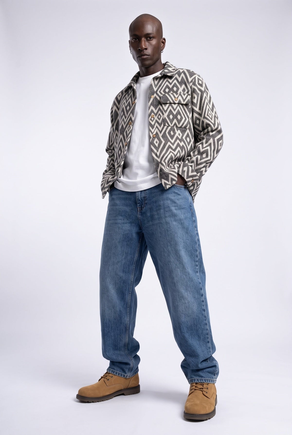 Oversize Flanel Oduncu Gömlek