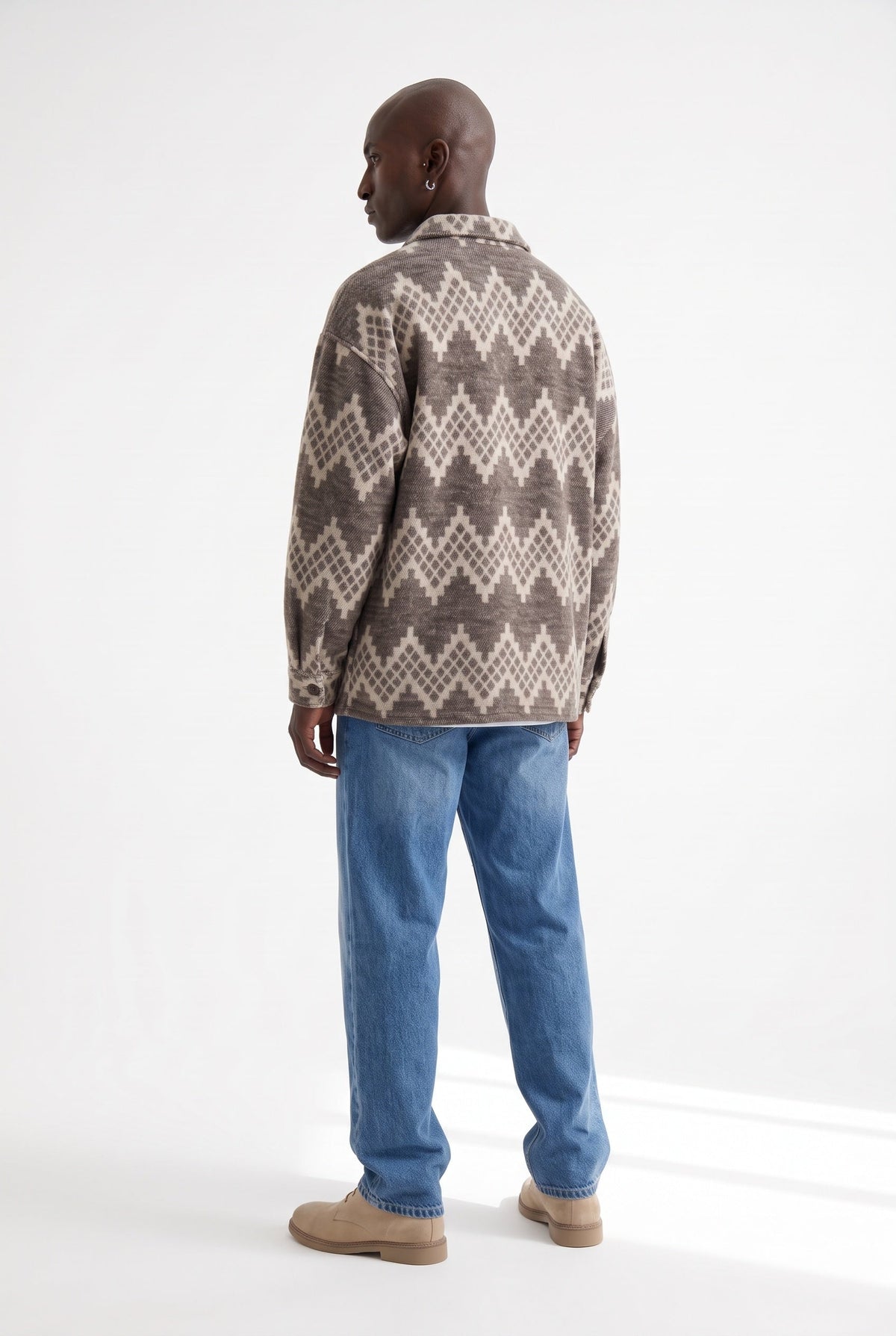 Oversize Flanel Oduncu Gömlek