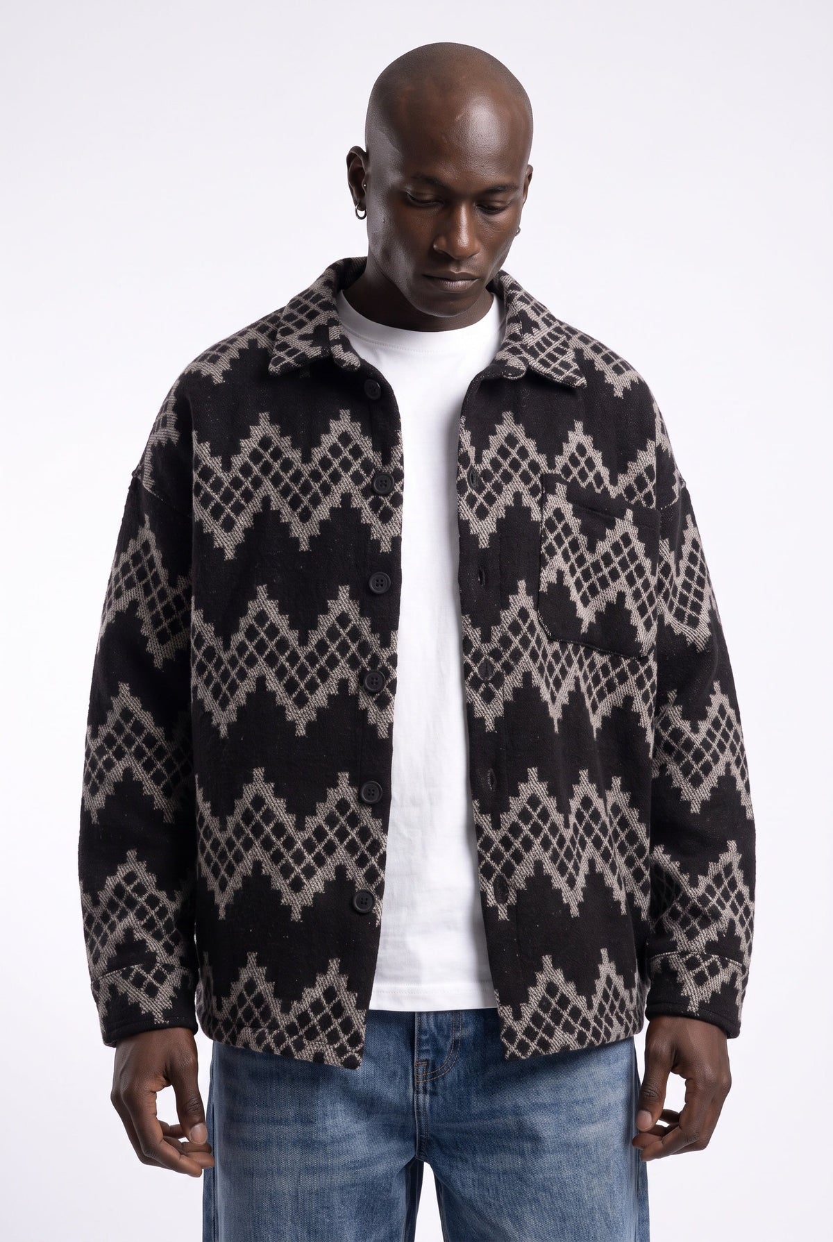 Oversize Flanel Oduncu Gömlek