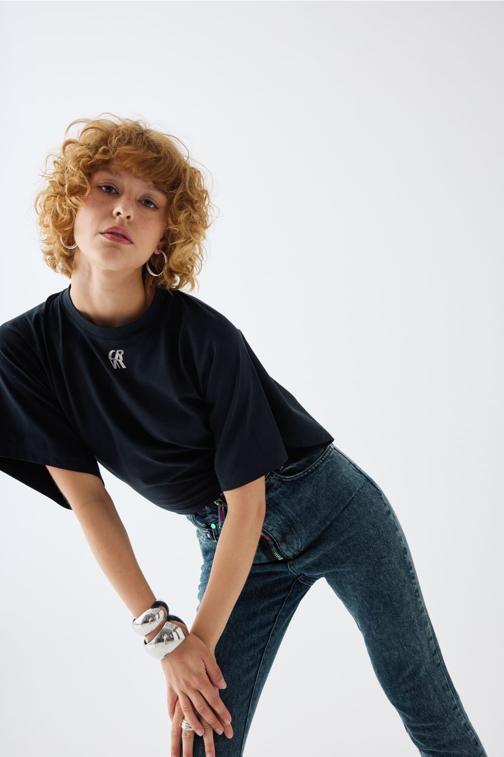 Certain-Dani Tee Black-T-Shirts-3-fleurdirect.live