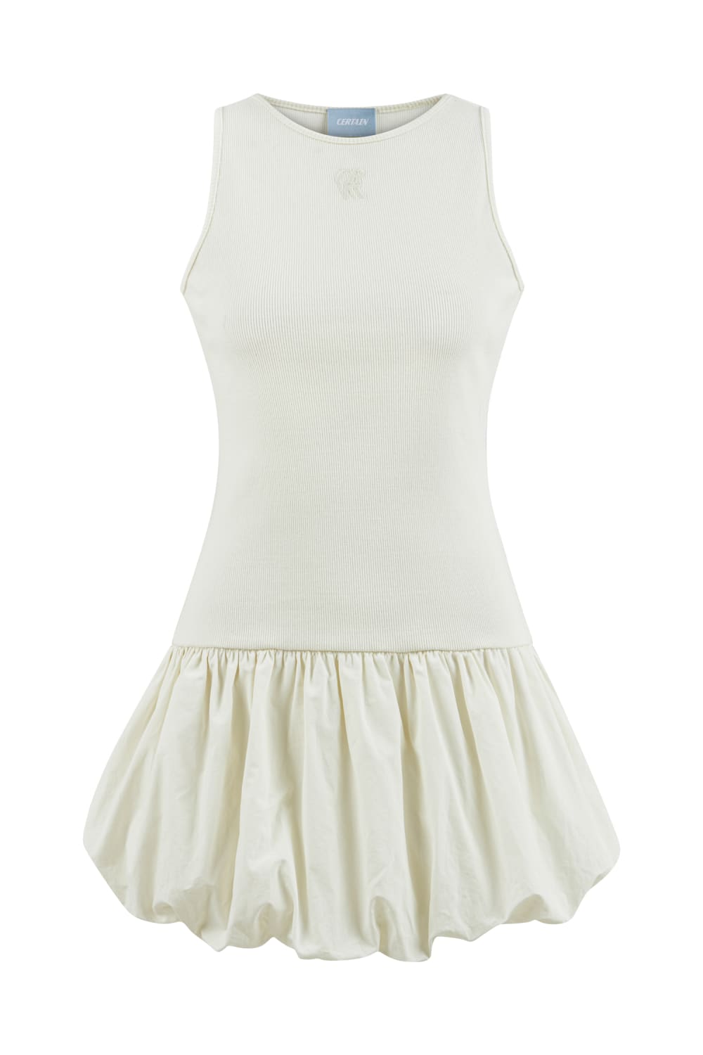 Certain-Mia Dress White-Elbise-1-fleurdirect.live