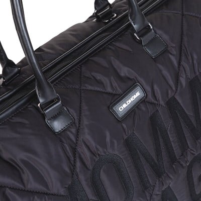 Mommy Bag, Anne Bebek Bakım Çantası Puffy, Siyah