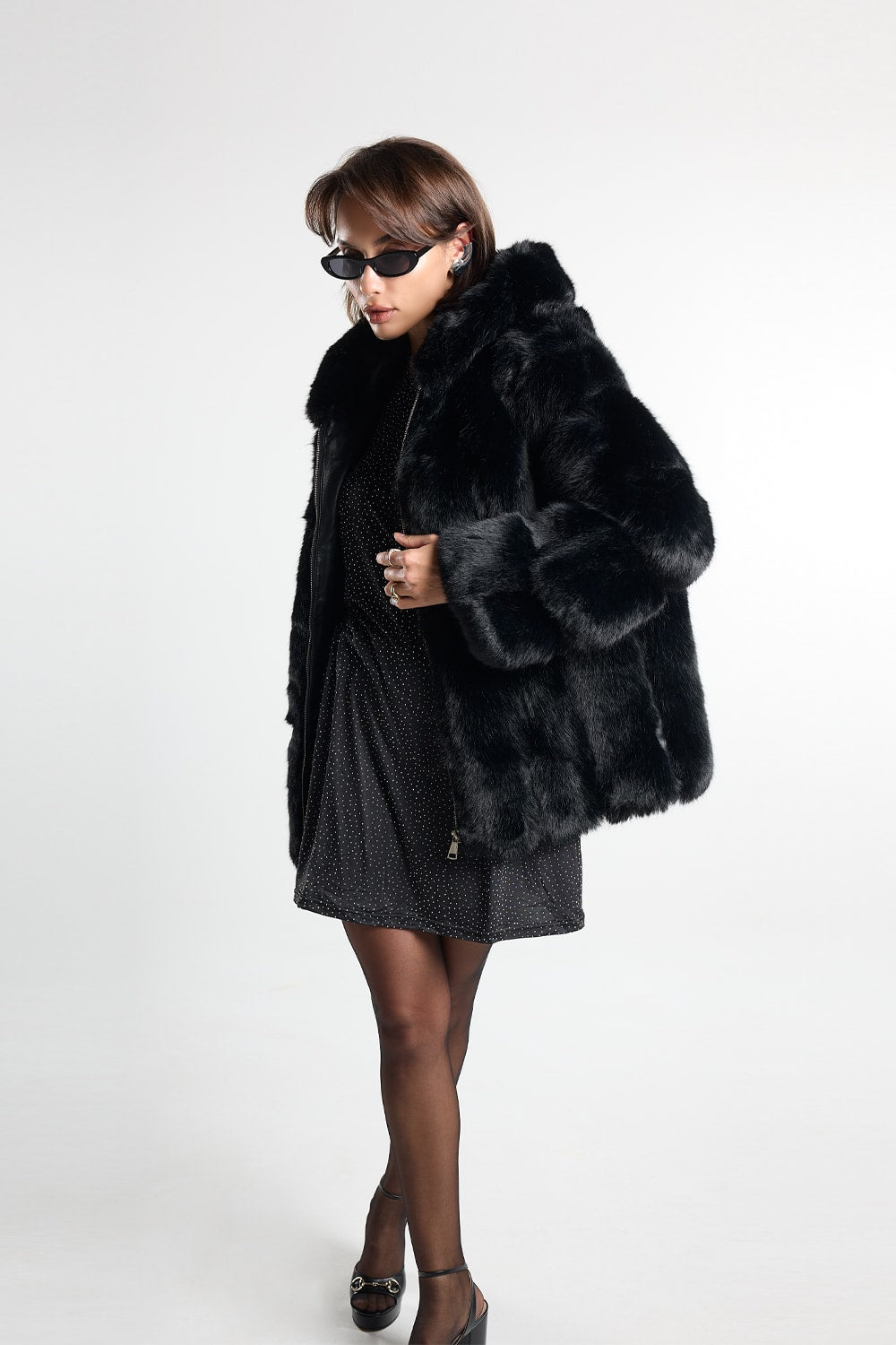 Christina's Storm-Black Super Soft Hooded Faux Fur-Mont-4-fleurdirect.live