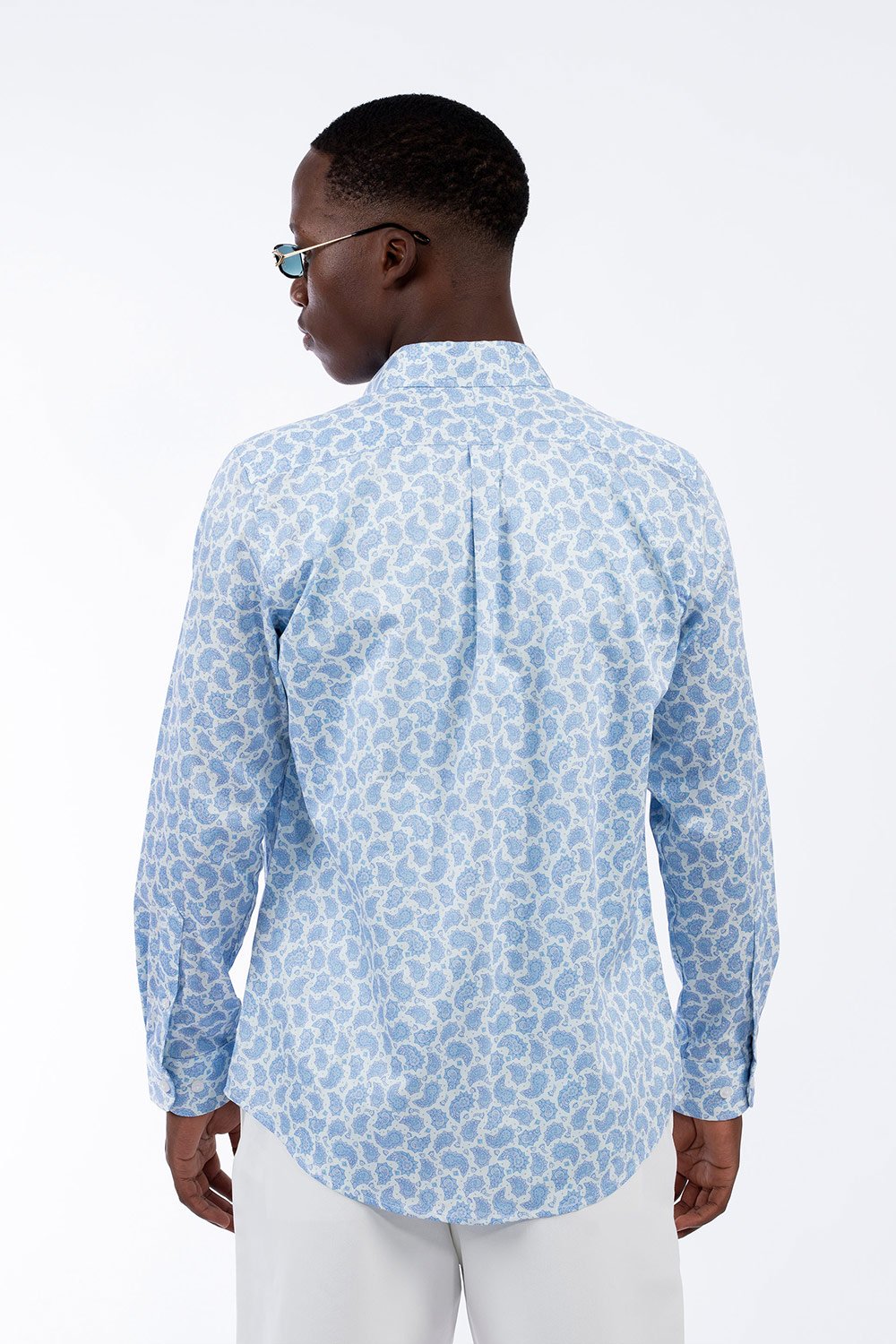 Christina's Storm-Dont Kill My Vibe Shirt Baby Blue-Gömlek-4-fleurdirect.live