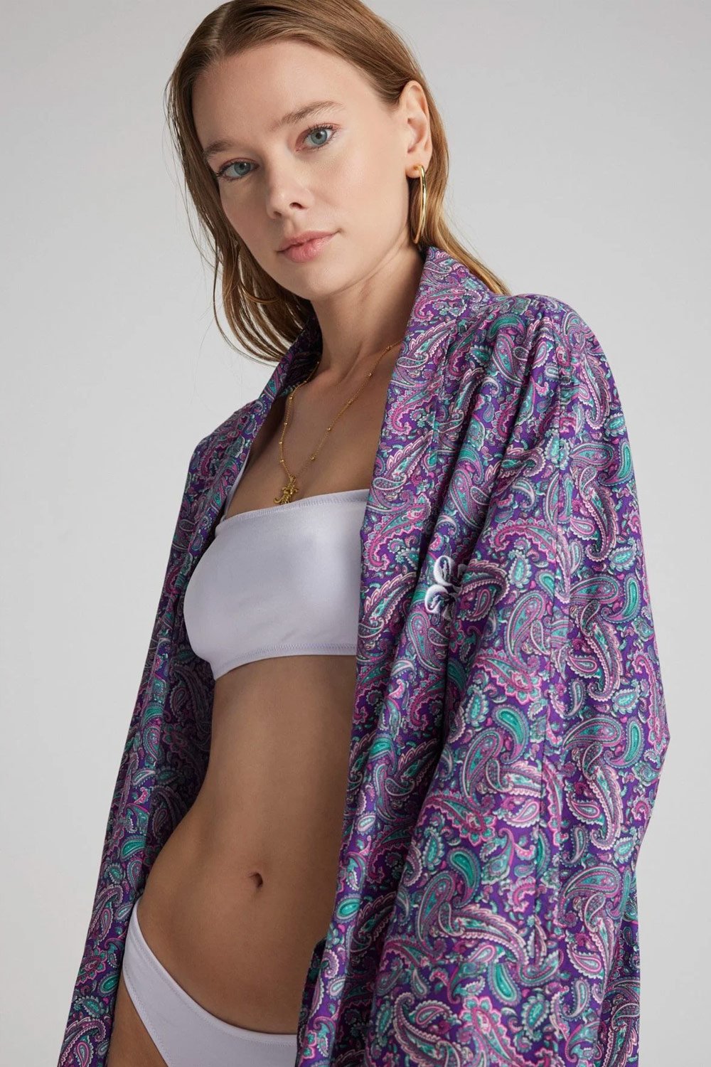 Christina's Storm-Purple Paisley Limited Edition Kimono-Kimono-2-fleurdirect.live