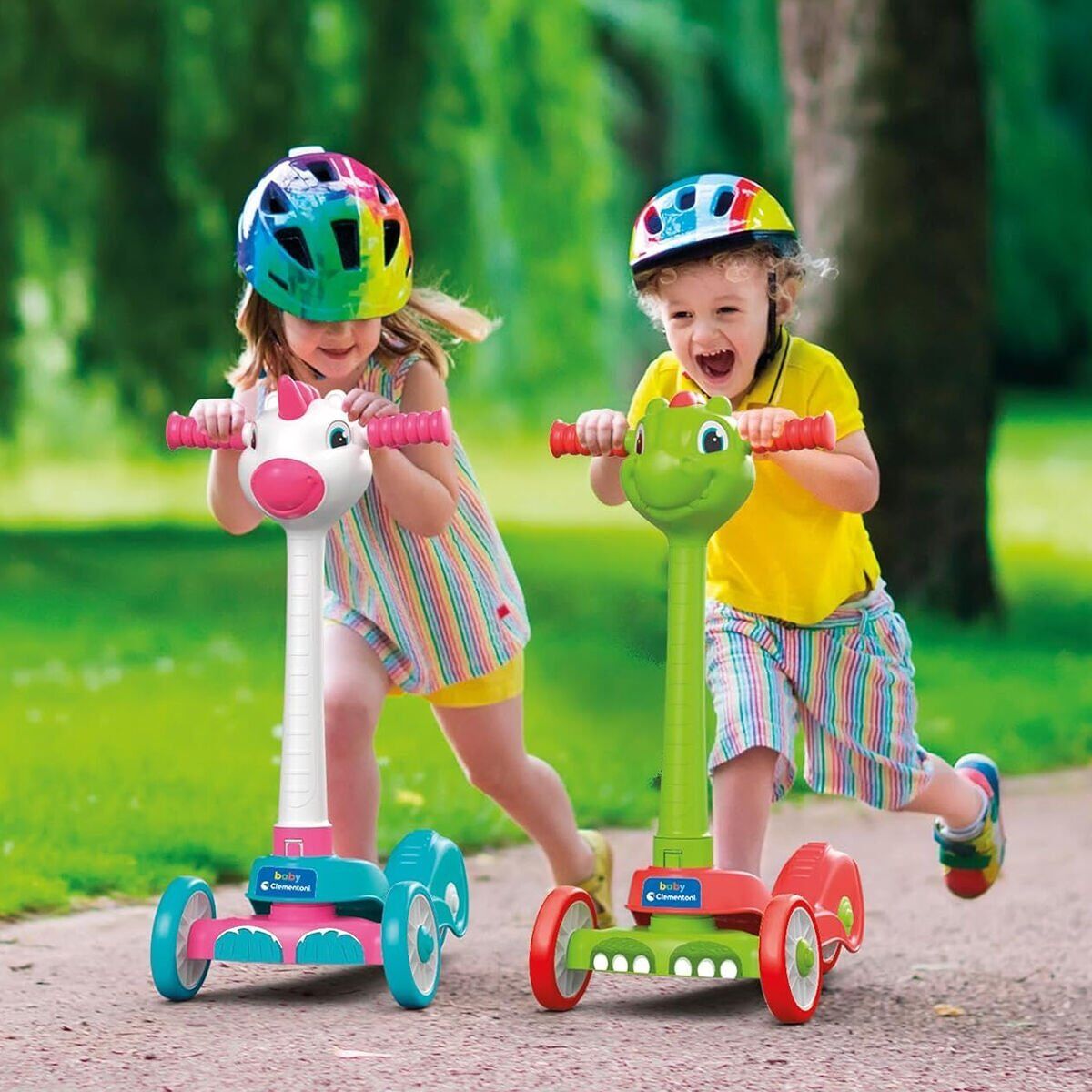 17738 Baby Clementoni - Dragon Skooter