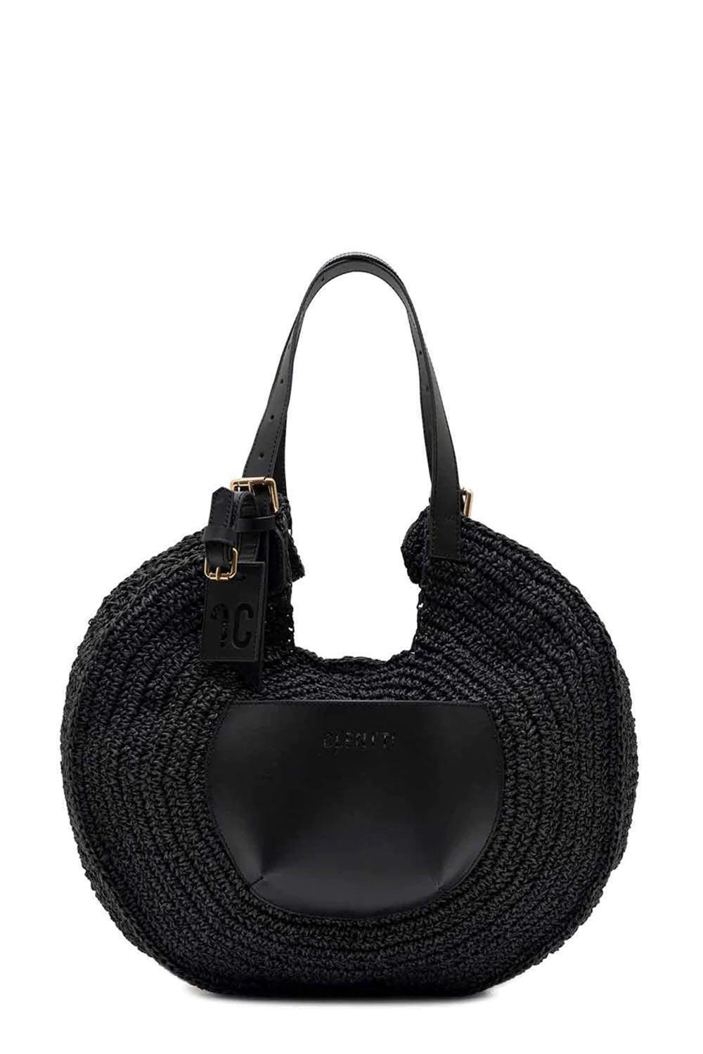 Clentti-Turn Bag Black-Omuz Çantası-1-fleurdirect.live