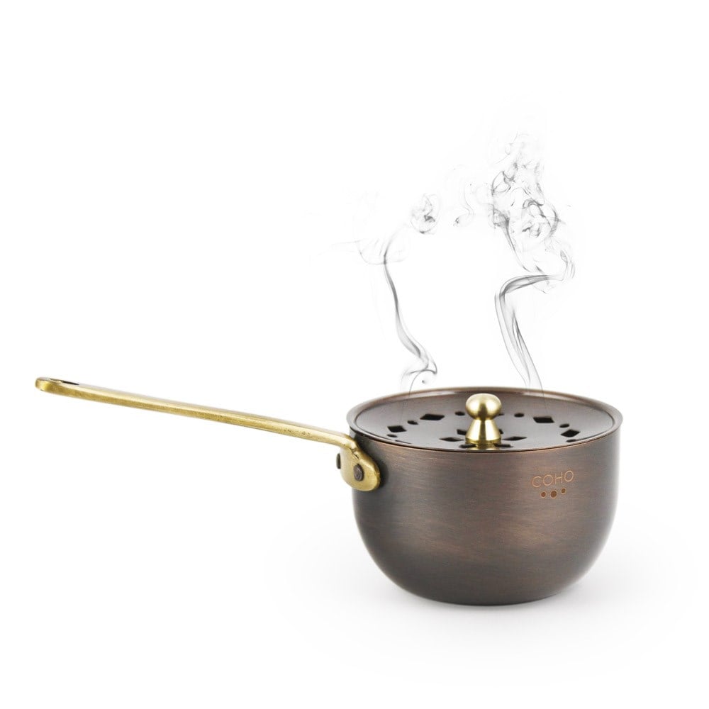 Coho Objet-Coho Box Antique Tütsü Gezdirme çanağı & üzerlik & Adaçayı & Lavanta Hediye Seti-Hediye Setleri-2-fleurdirect.live