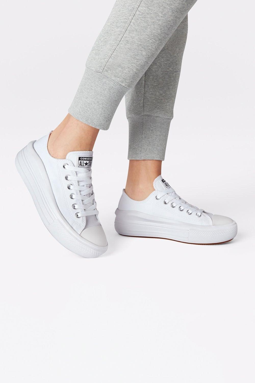 Converse-Canvas Color Chuck Taylor All Star Move White/White/White-Sneakers-7-fleurdirect.live