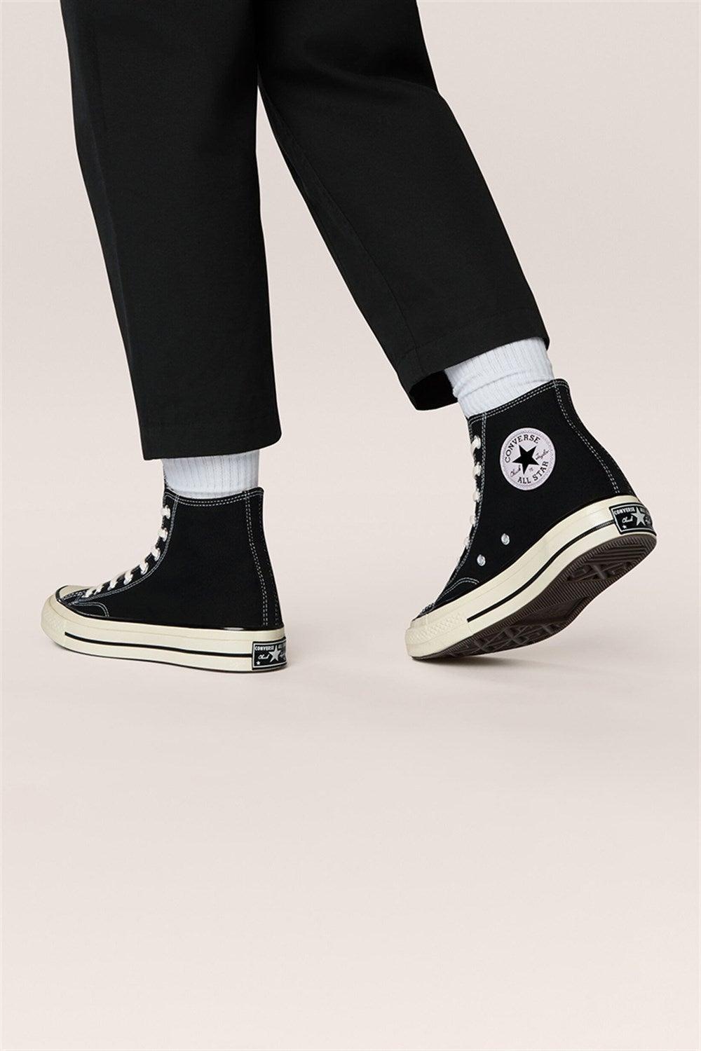 Converse-Chuck 70 Classic High Top Black/Black/Egret-Sneakers-6-fleurdirect.live