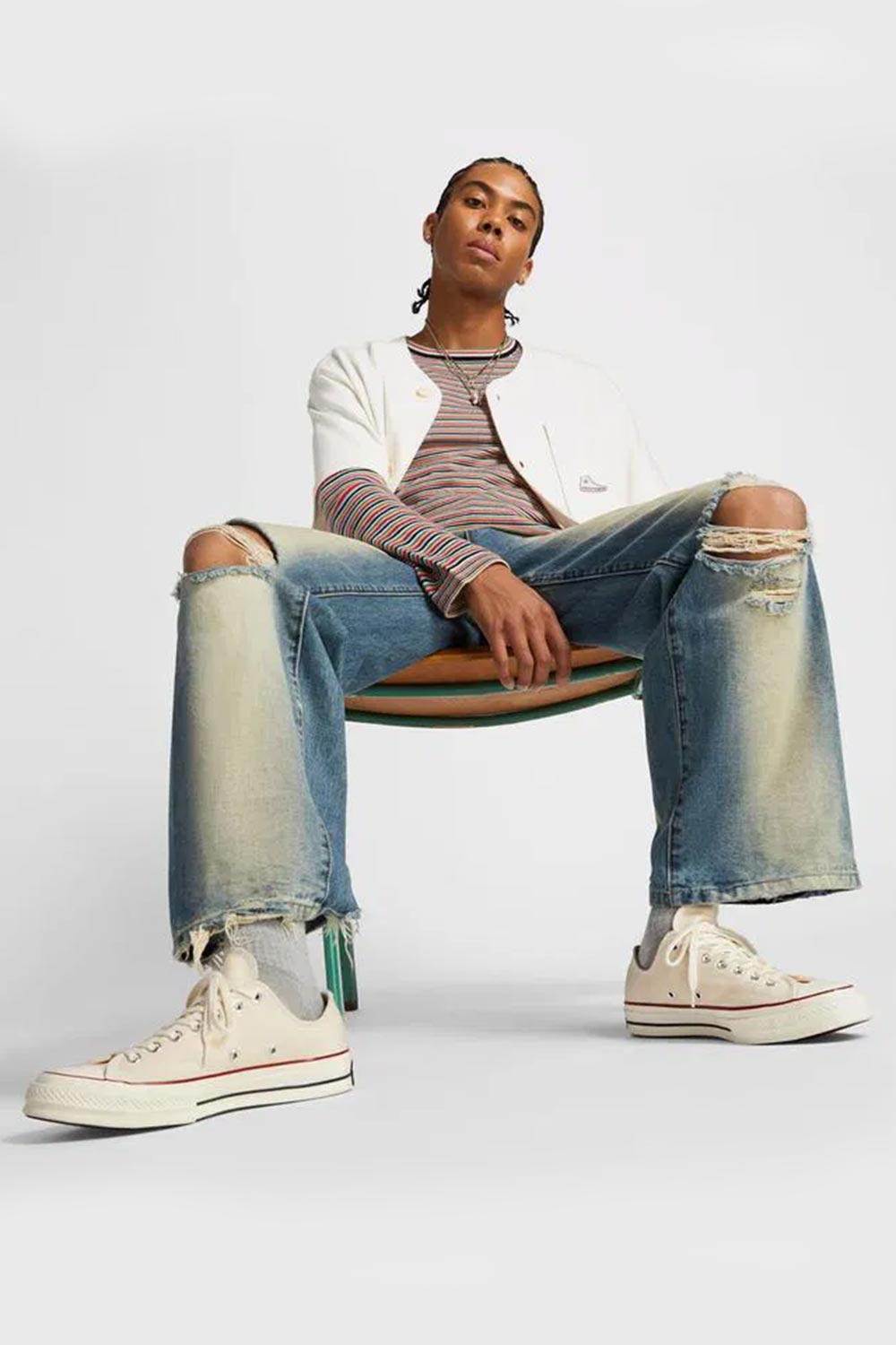 Converse-Chuck 70 Classic Low Top Parchment/Garnet/Egret-Sneakers-7-fleurdirect.live