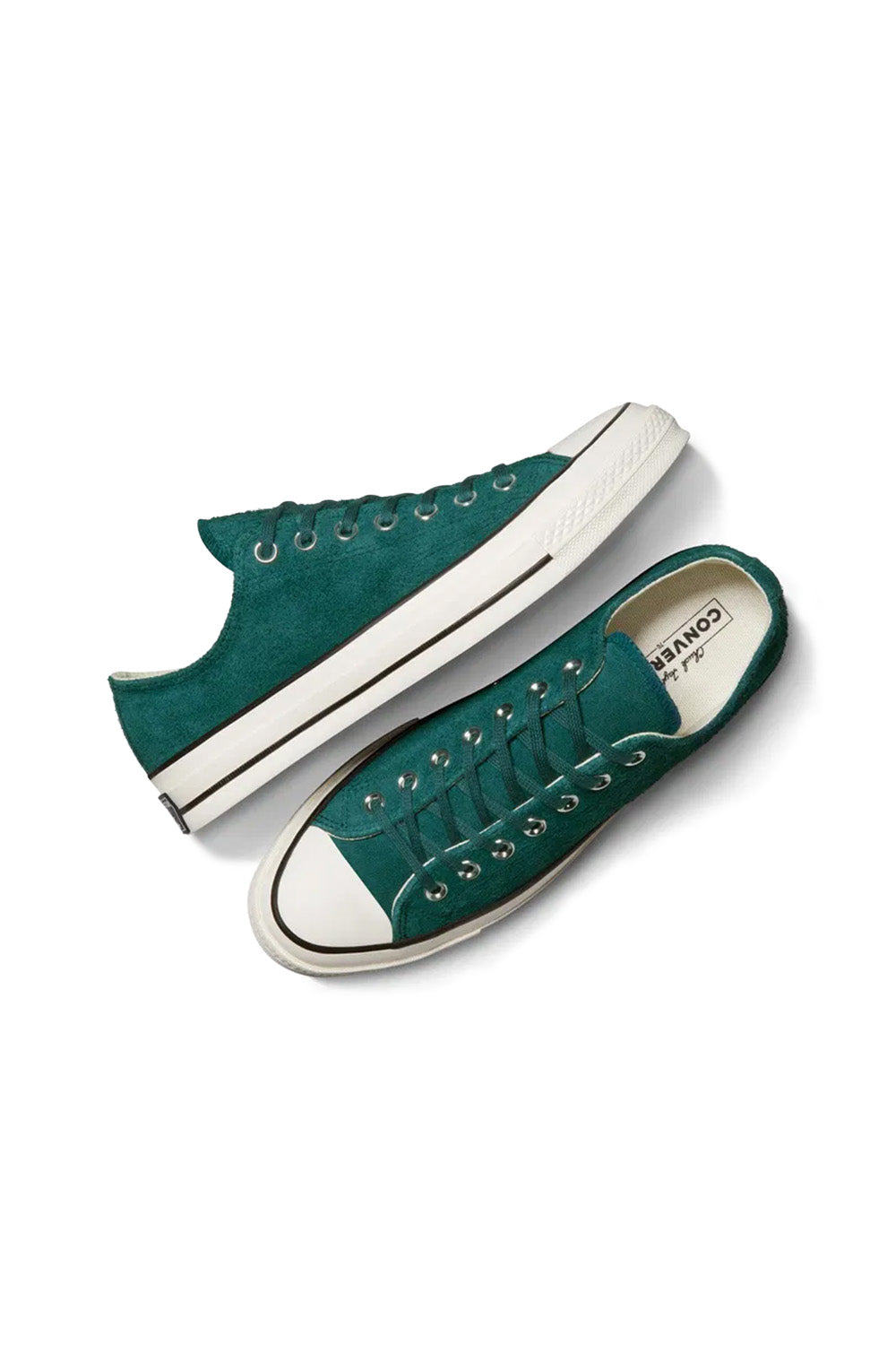Converse-Chuck 70 Darkly Jaded Yeşil Nubuk Kadın Sneakers-Sneakers-3-fleurdirect.live