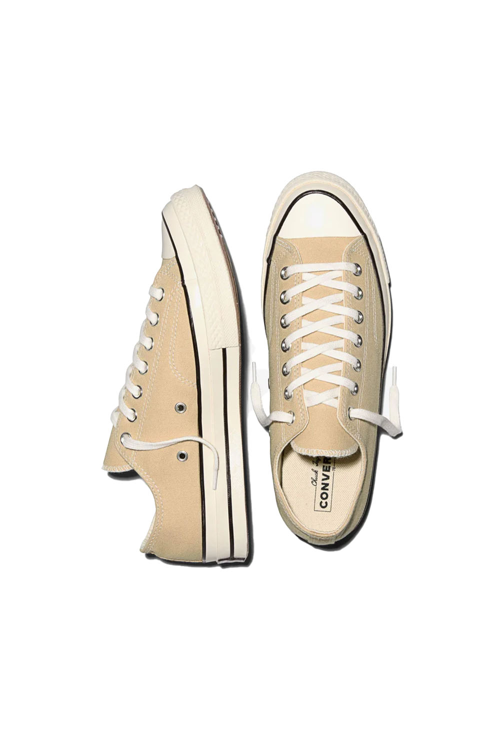 Converse-Chuck 70 Hay Day / Egret / Black Sneakers Bej Sneakers-Sneakers-5-fleurdirect.live