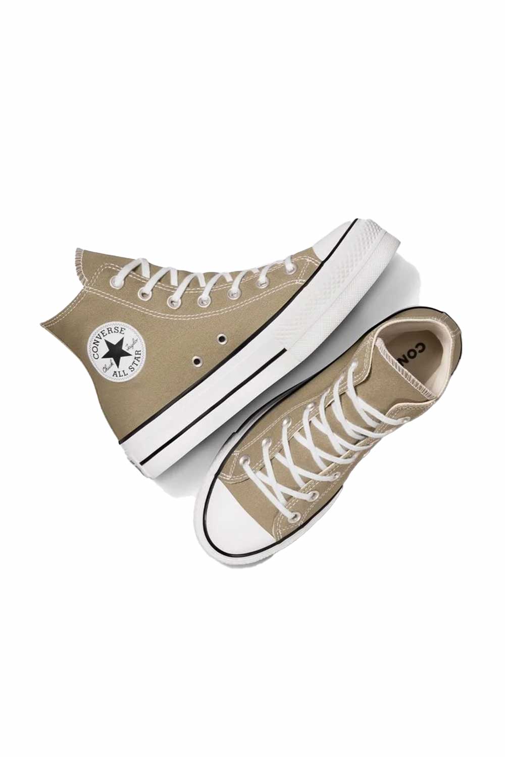 Converse-Chuck 70 Taylor All Star Lift Mossy Sloth/White/Black-Sneakers-4-fleurdirect.live