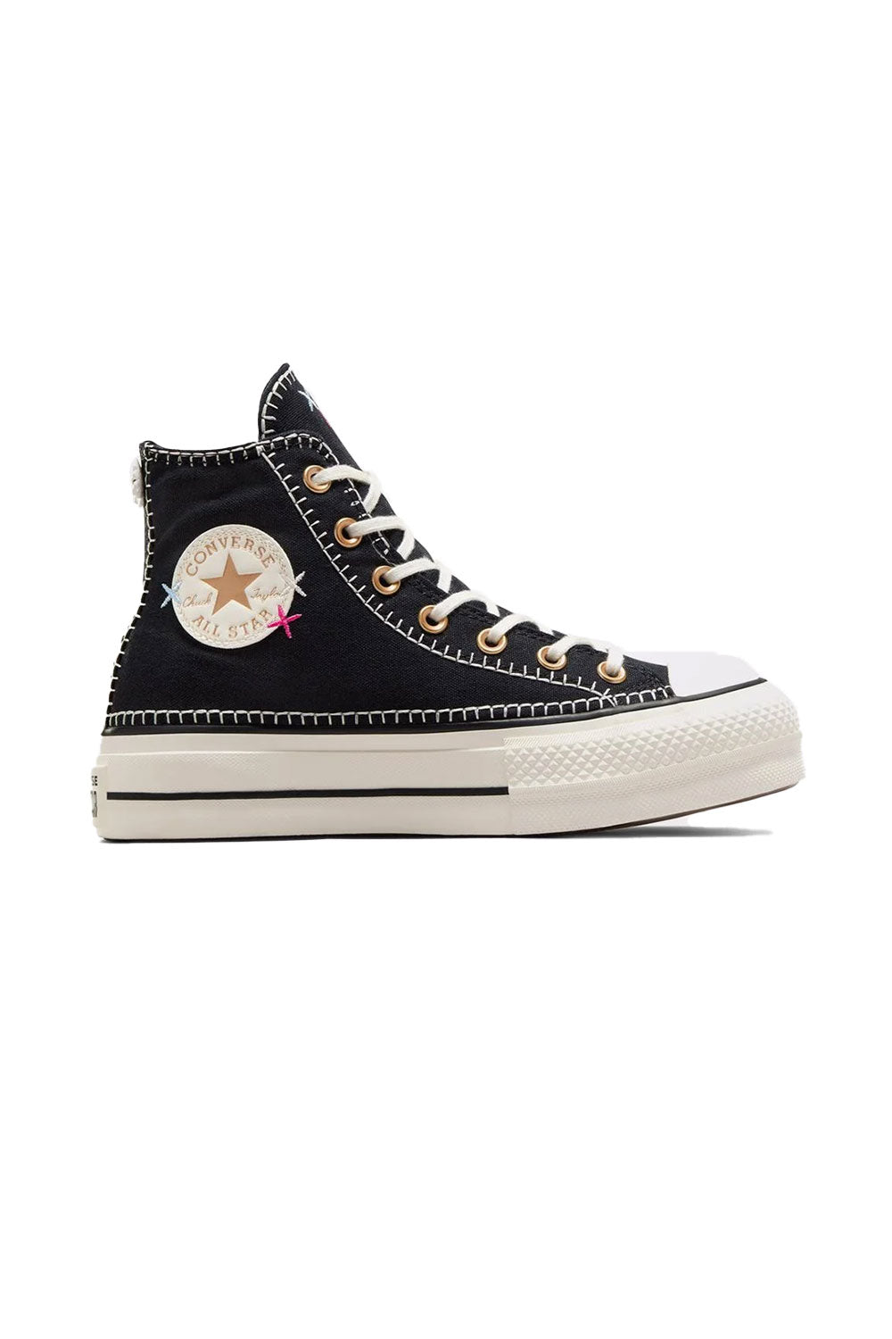 Converse-Chuck Taylor All Star Lift Black/Egret/Gold-Sneakers-1-fleurdirect.live