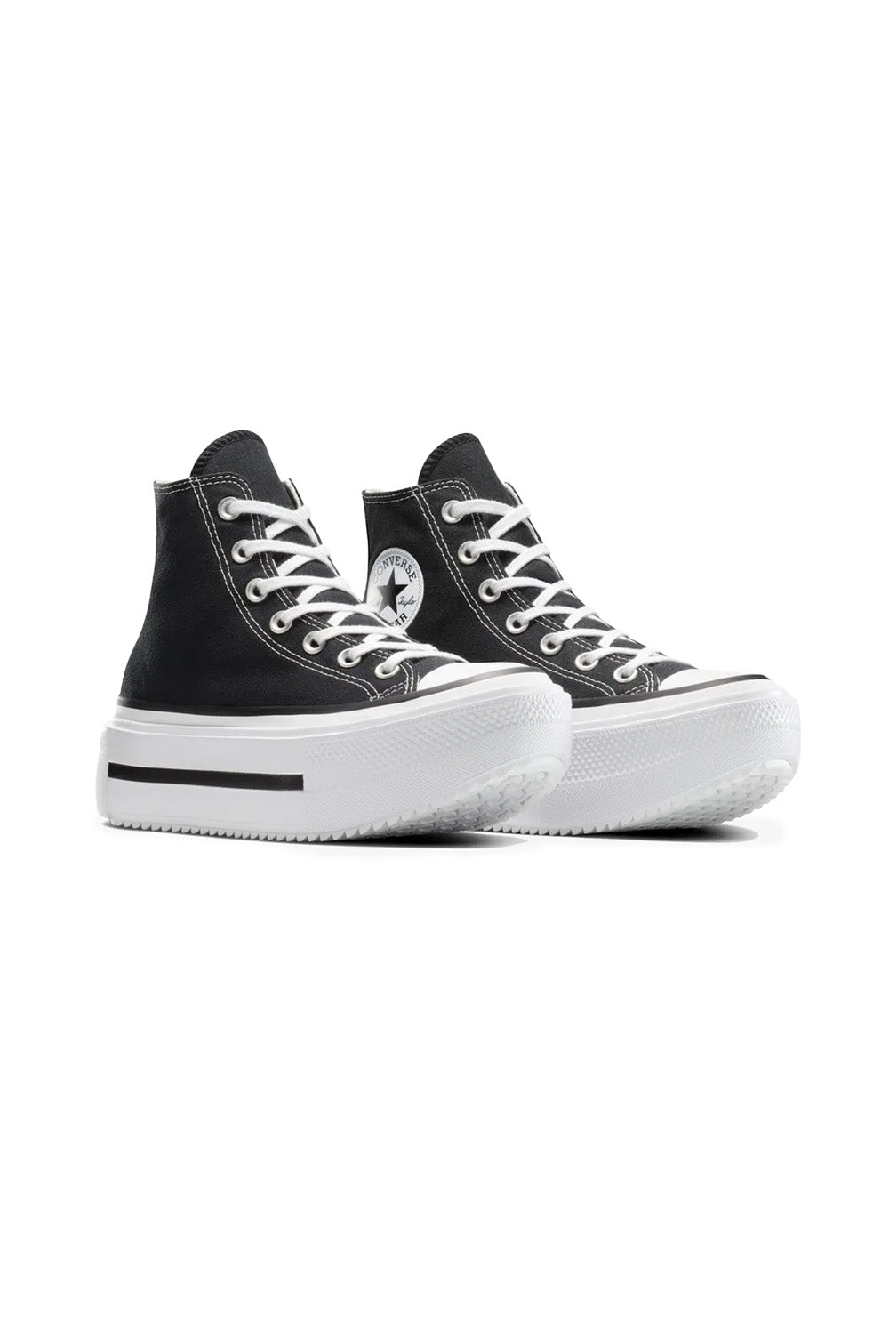 Converse-Chuck Taylor All Star Lift Double Stack Platform Siyah Kadın Sneakers-Sneakers-2-fleurdirect.live