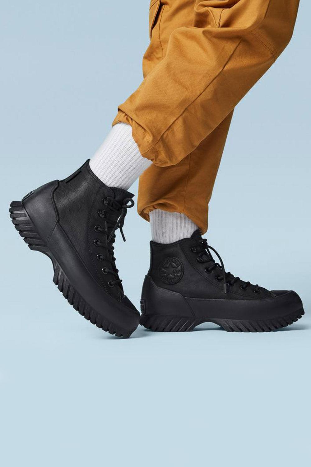 Converse-Chuck Taylor All Star Lugged Winter 2.0 Black/Black/Bold Mandarin-Bot-2-fleurdirect.live