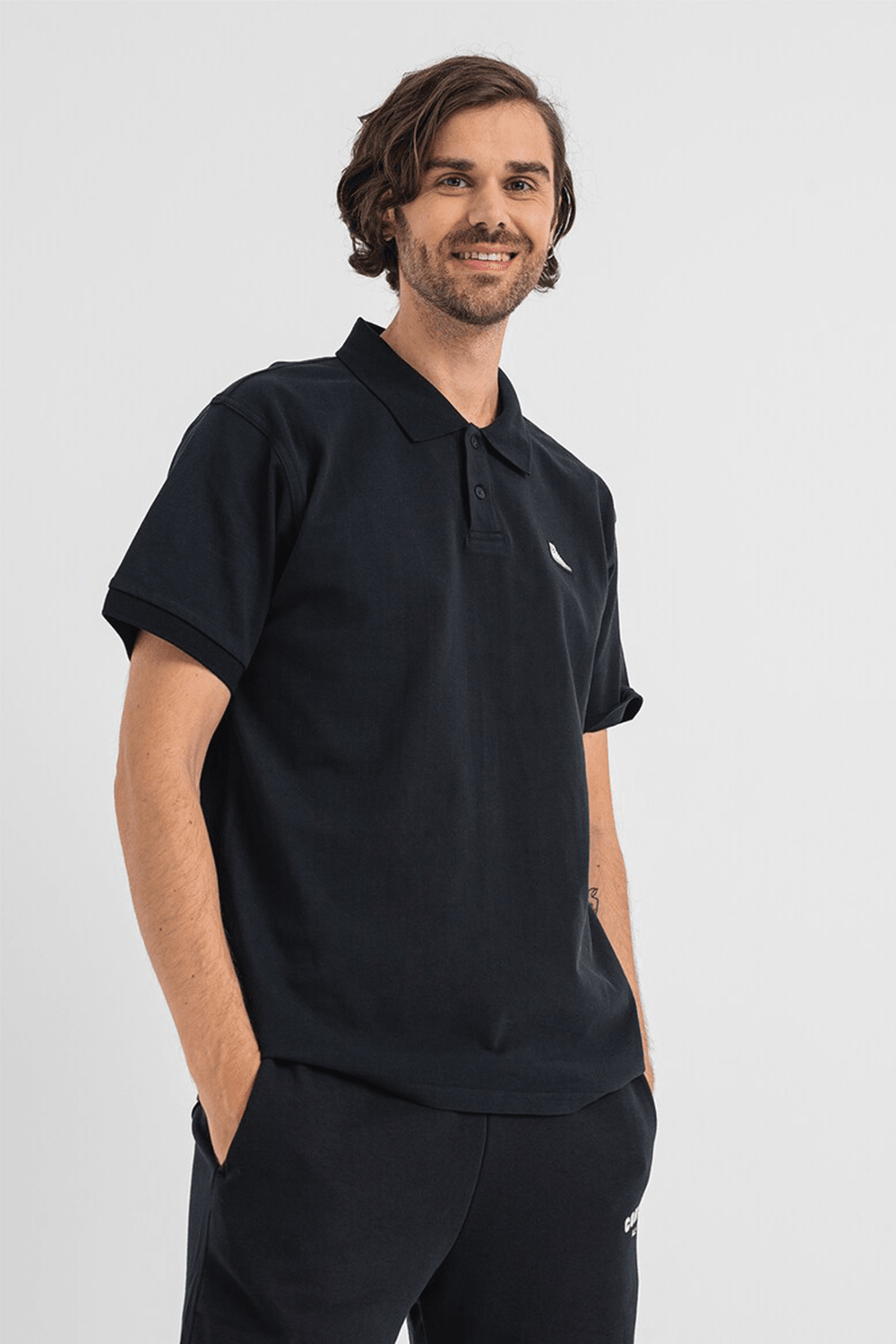 Converse-Shoe Patch Polo Shirt-T-Shirts-1-fleurdirect.live