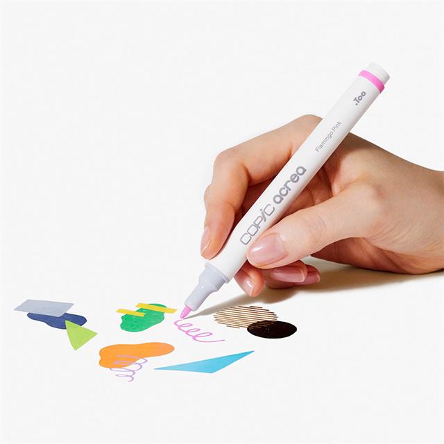 Copic-Acrea Paint Marker Set Of 6 Deep Colours-Çizim Kalemi-5-fleurdirect.live