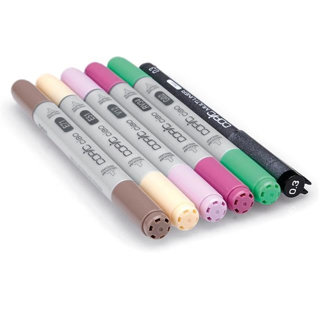Copic-Ciao Marker Çizim Kalemi Seti 5+1 Set Manga 3-Çizim Kalemi-3-fleurdirect.live